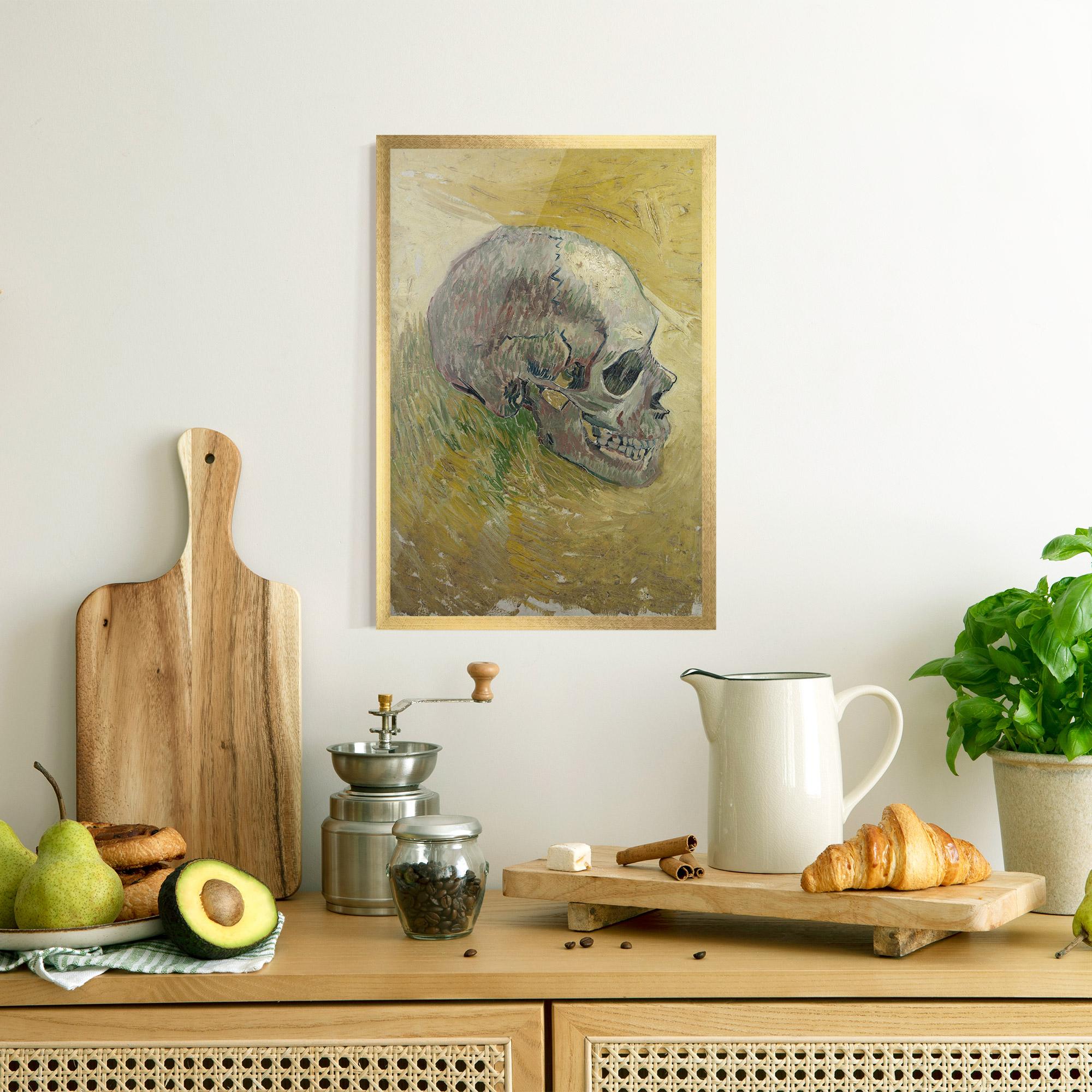 Gerahmte Poster Schedel mockup 8