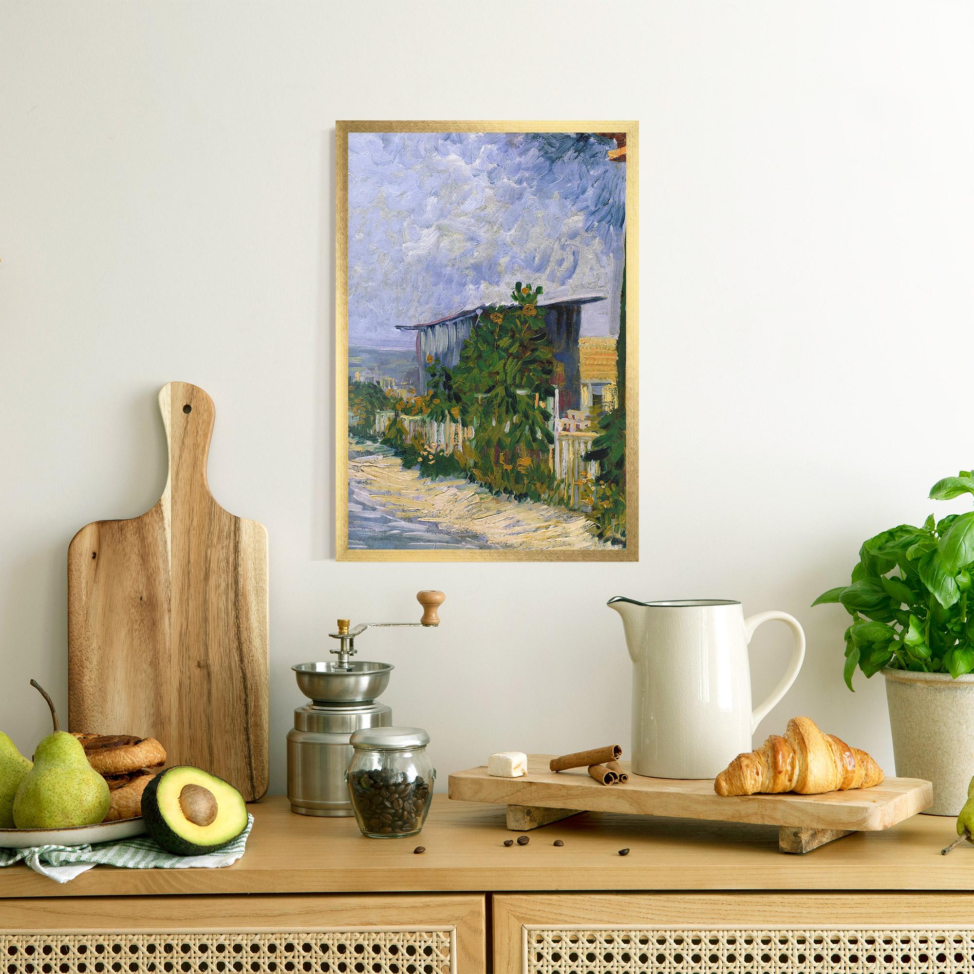 Gerahmte Poster Shelter On Montmartre mockup 8