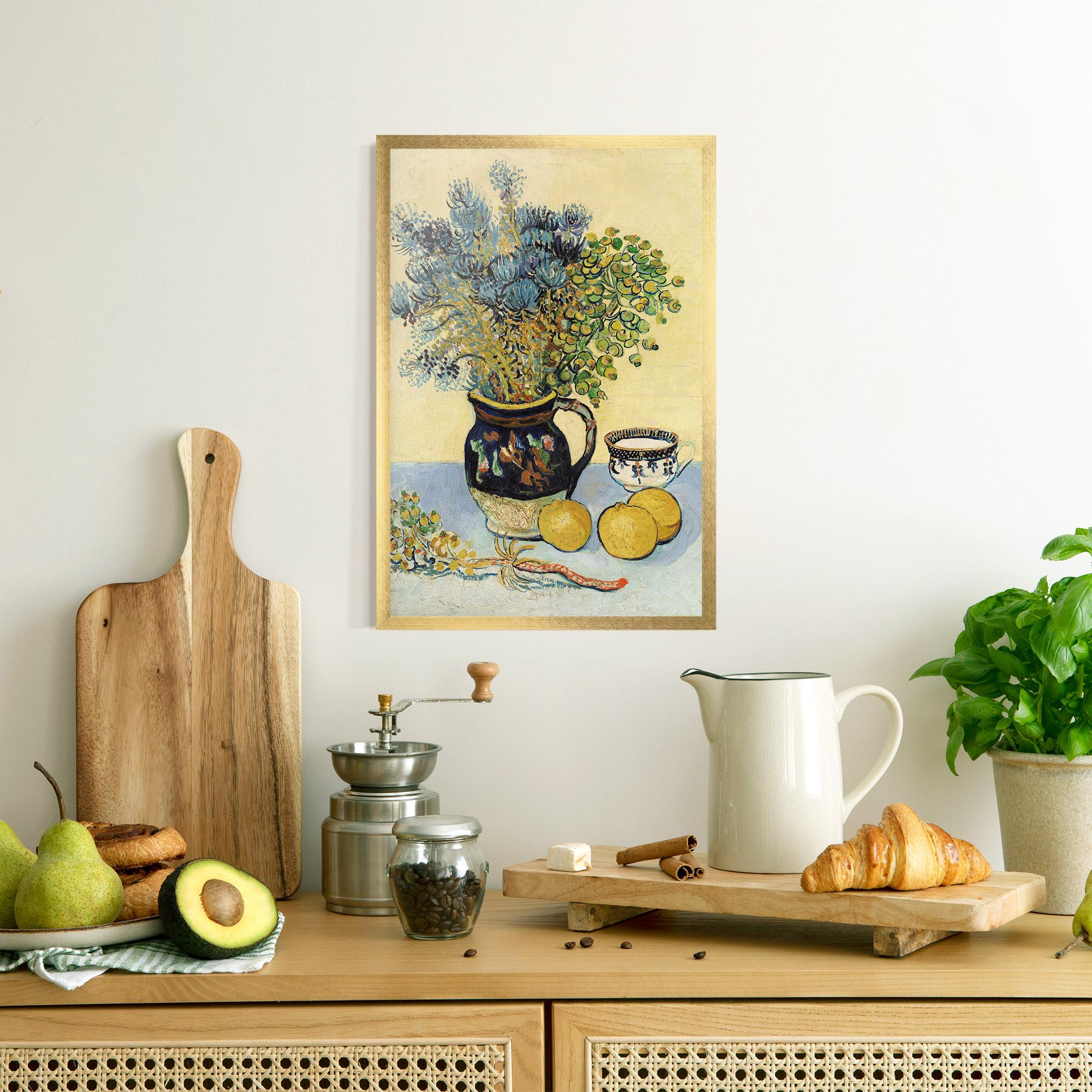 Gerahmte Poster Still Life mockup 8