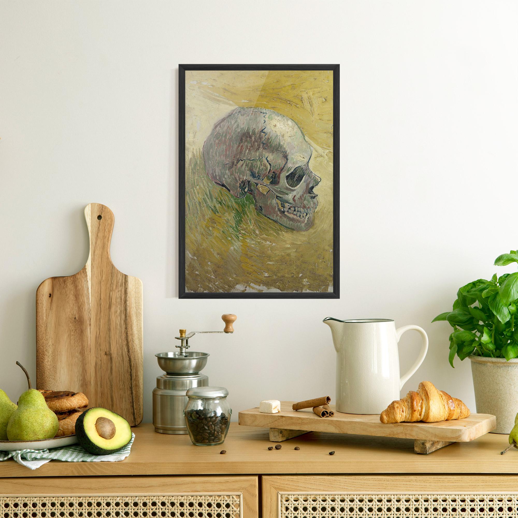 Gerahmte Poster Schedel mockup 8