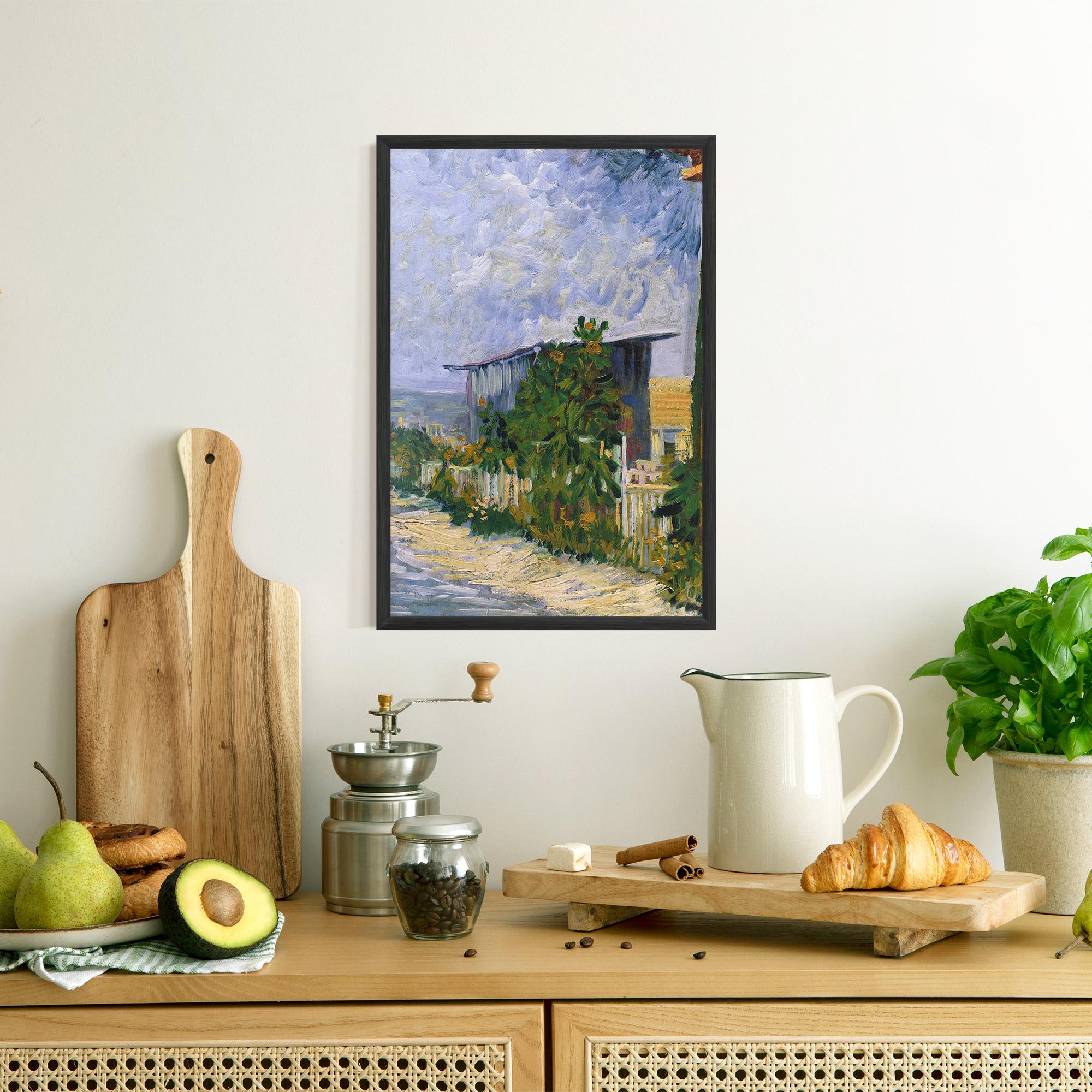 Gerahmte Poster Shelter On Montmartre mockup 8