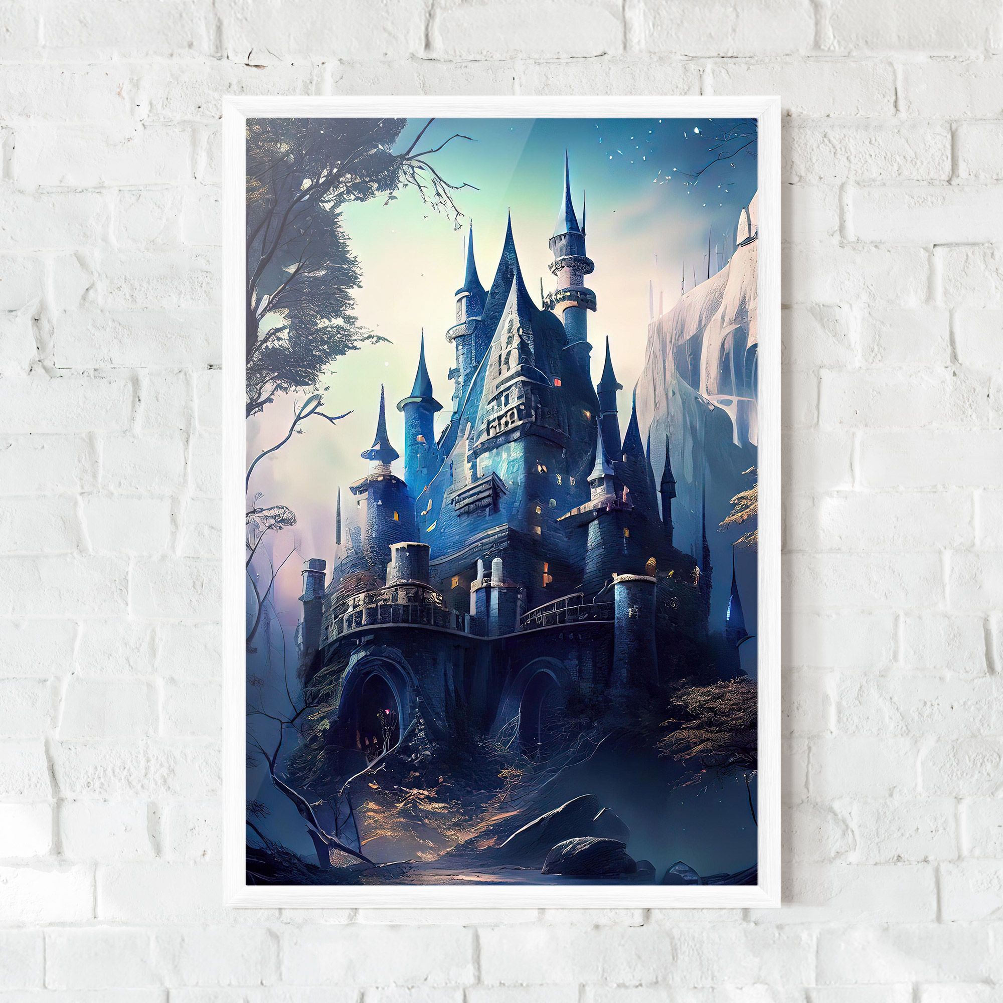 Blue Art Castle mockup 0