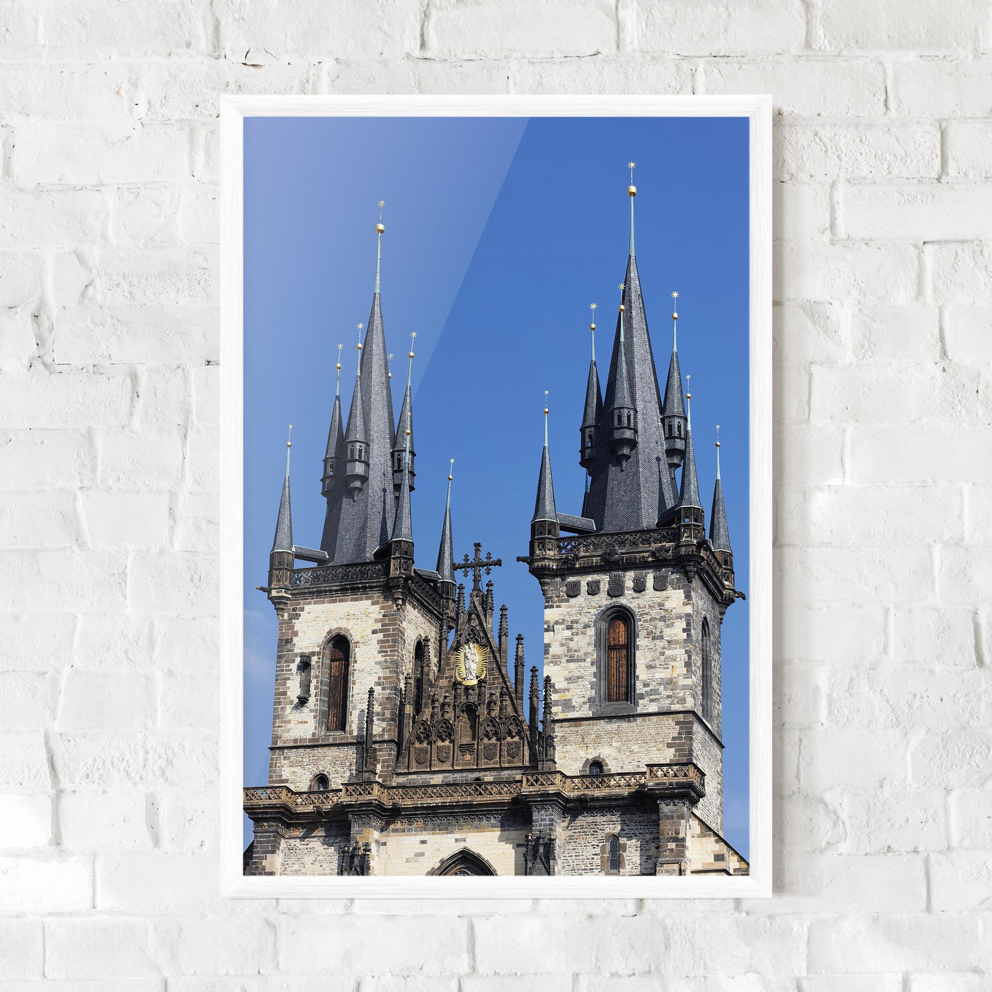 Gerahmte Poster Bohemian Church mockup 0