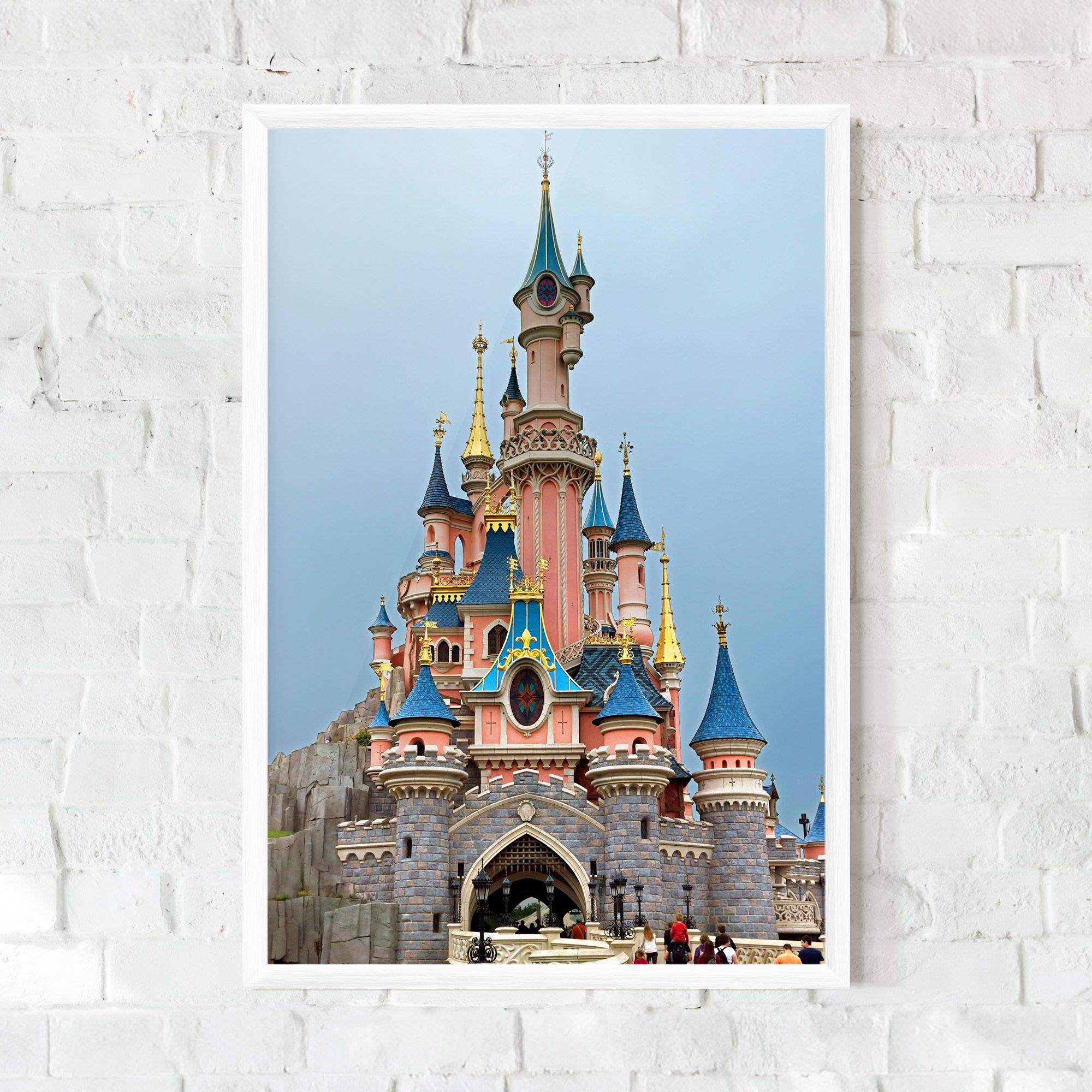 Disneyland Castle mockup 0