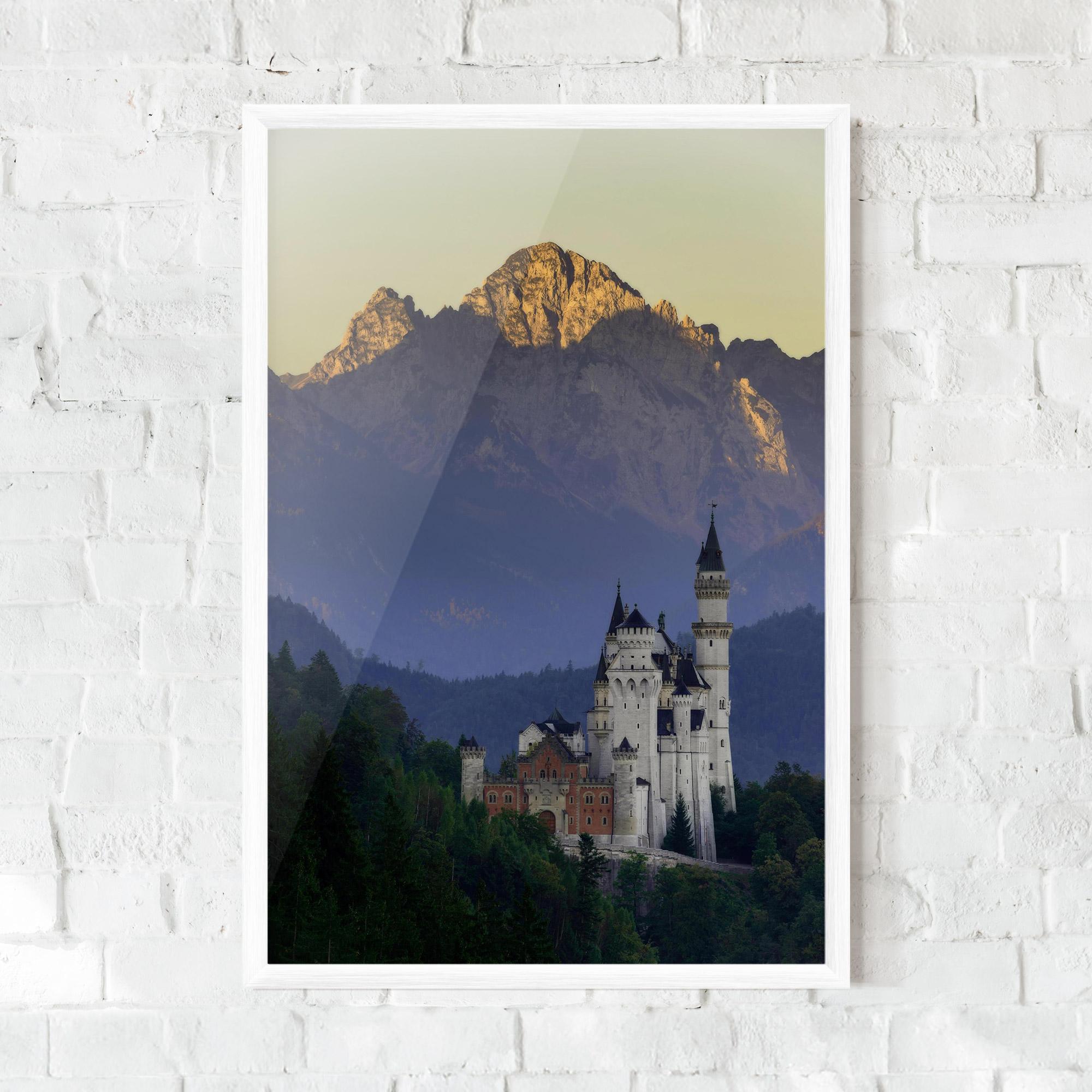 Gerahmte Poster Neuschwanstein Castle mockup 0