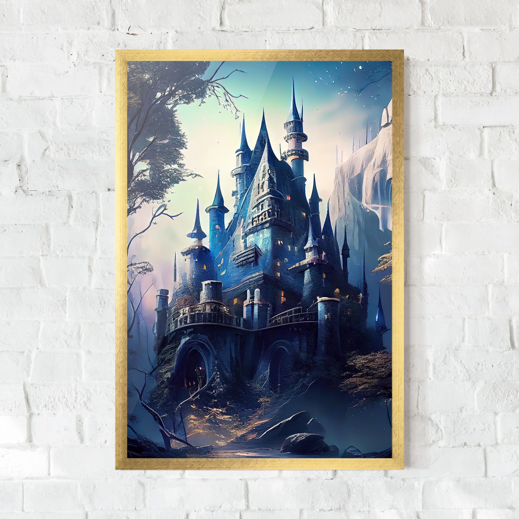 Blue Art Castle mockup 0
