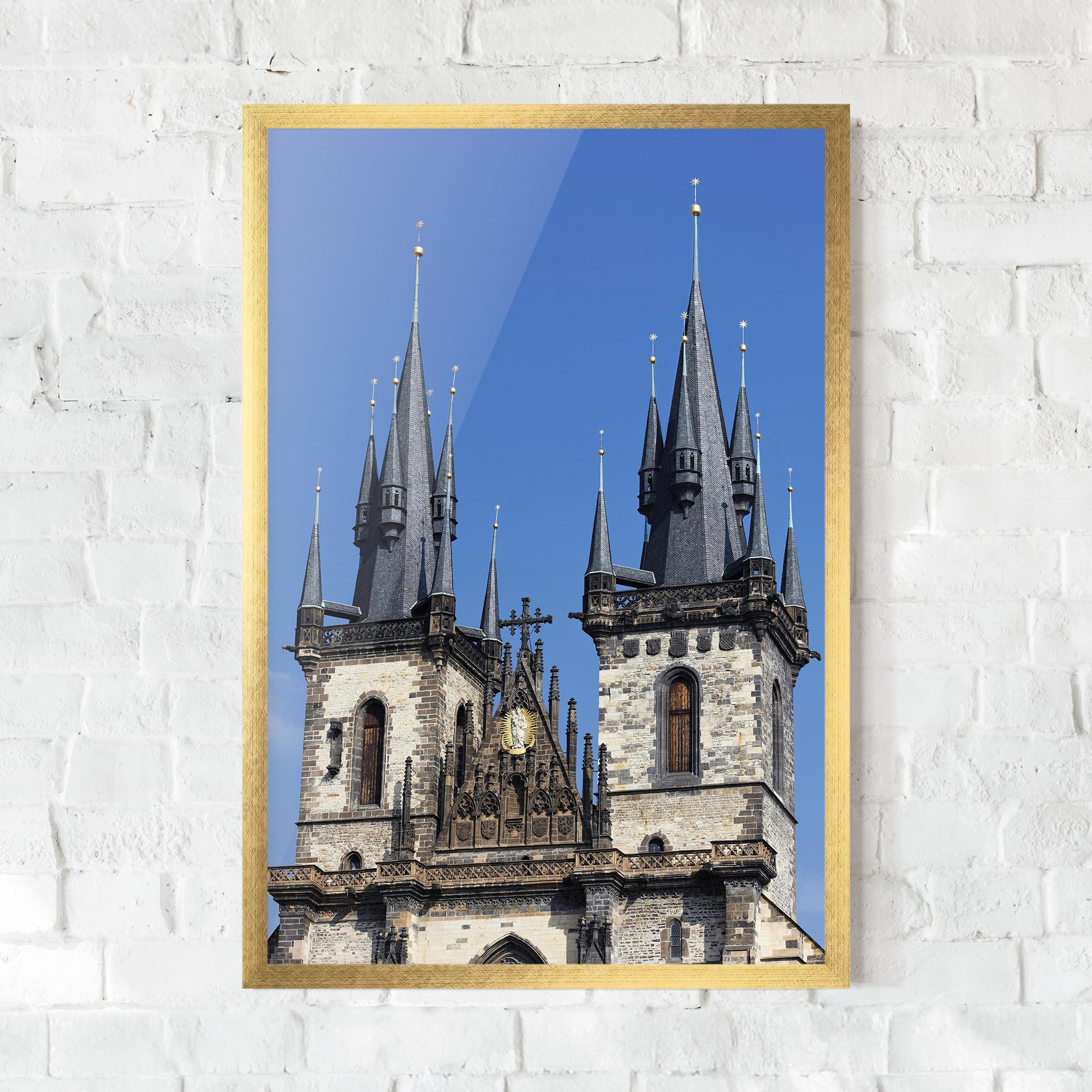 Gerahmte Poster Bohemian Church mockup 0