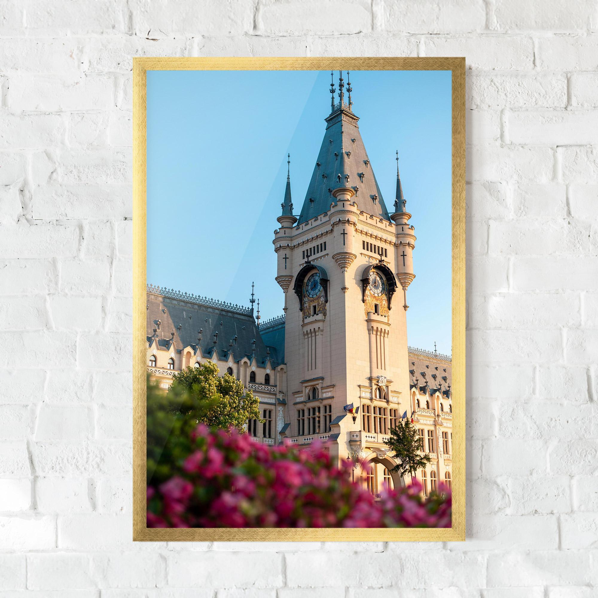Gerahmte Poster Palace Culture Iasi mockup 0