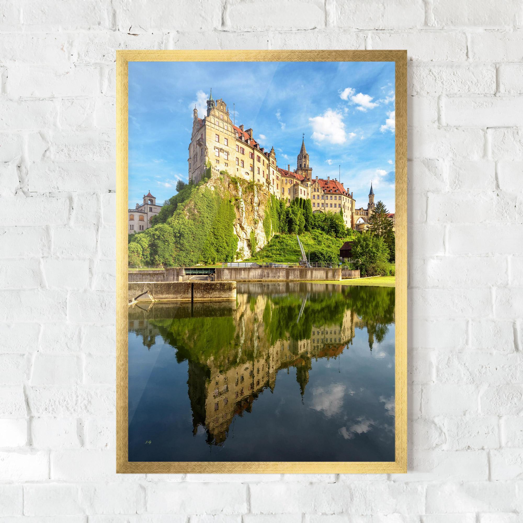 Gerahmte Poster Sigmaringen Castle Germany mockup 0