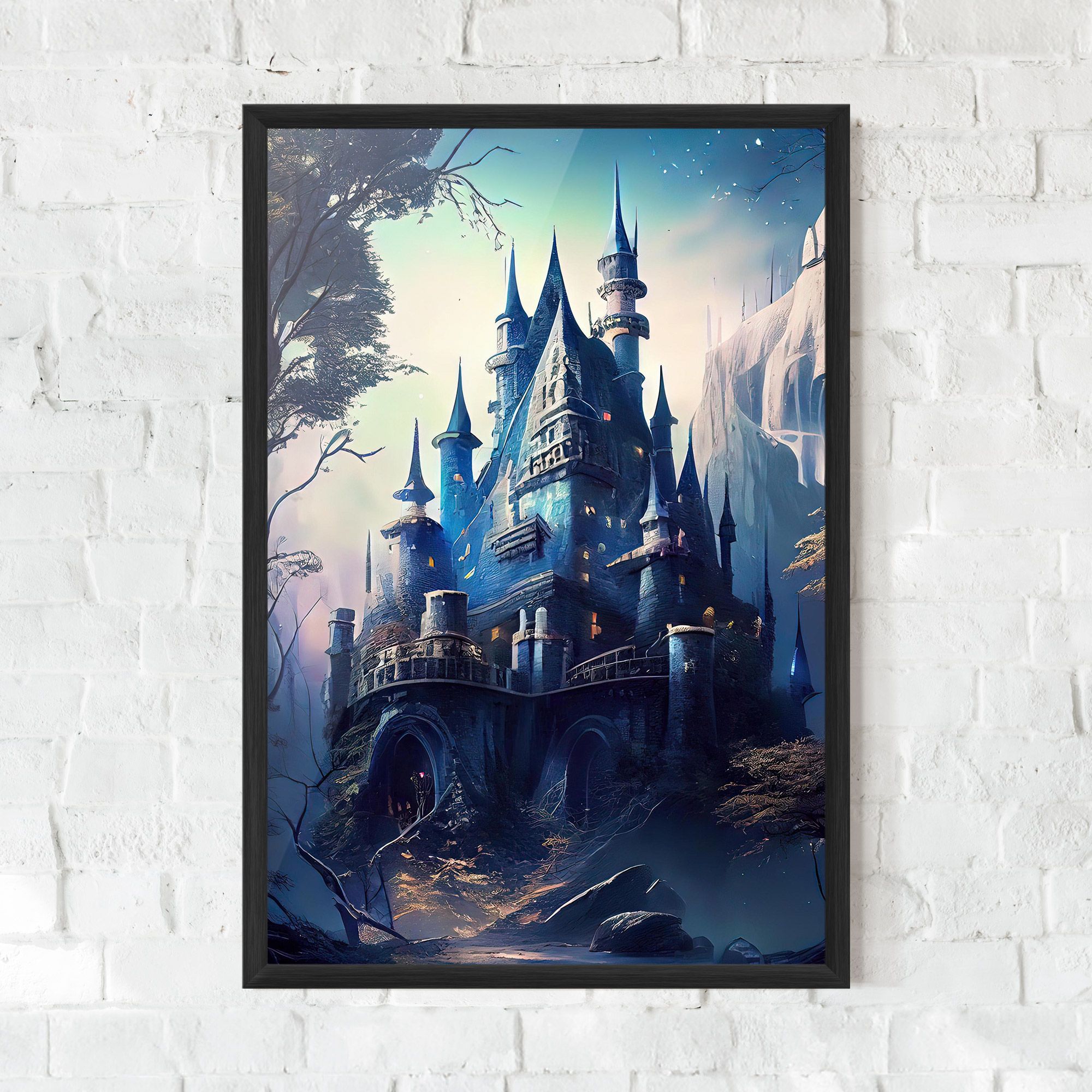 Blue Art Castle mockup 0