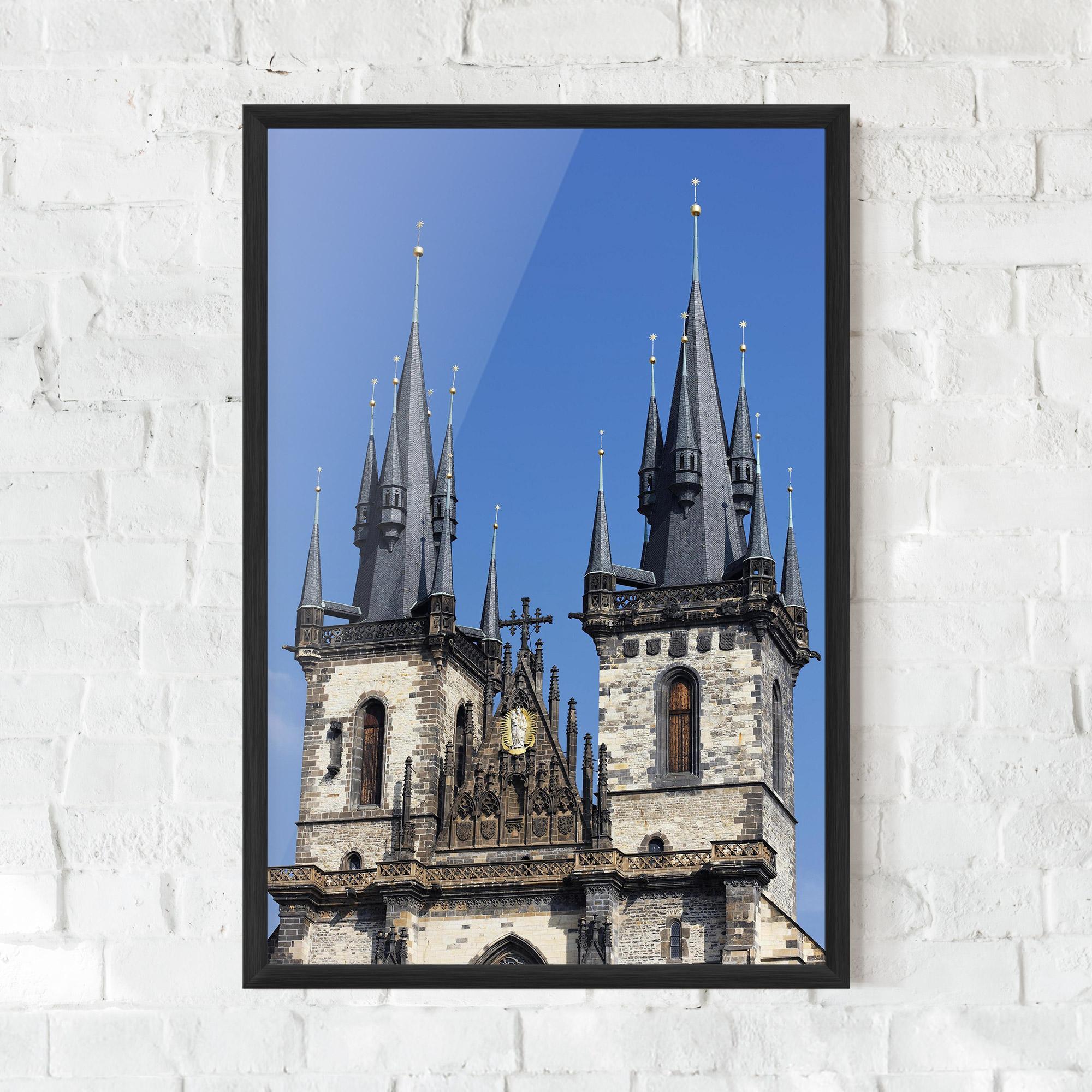 Gerahmte Poster Bohemian Church mockup 0