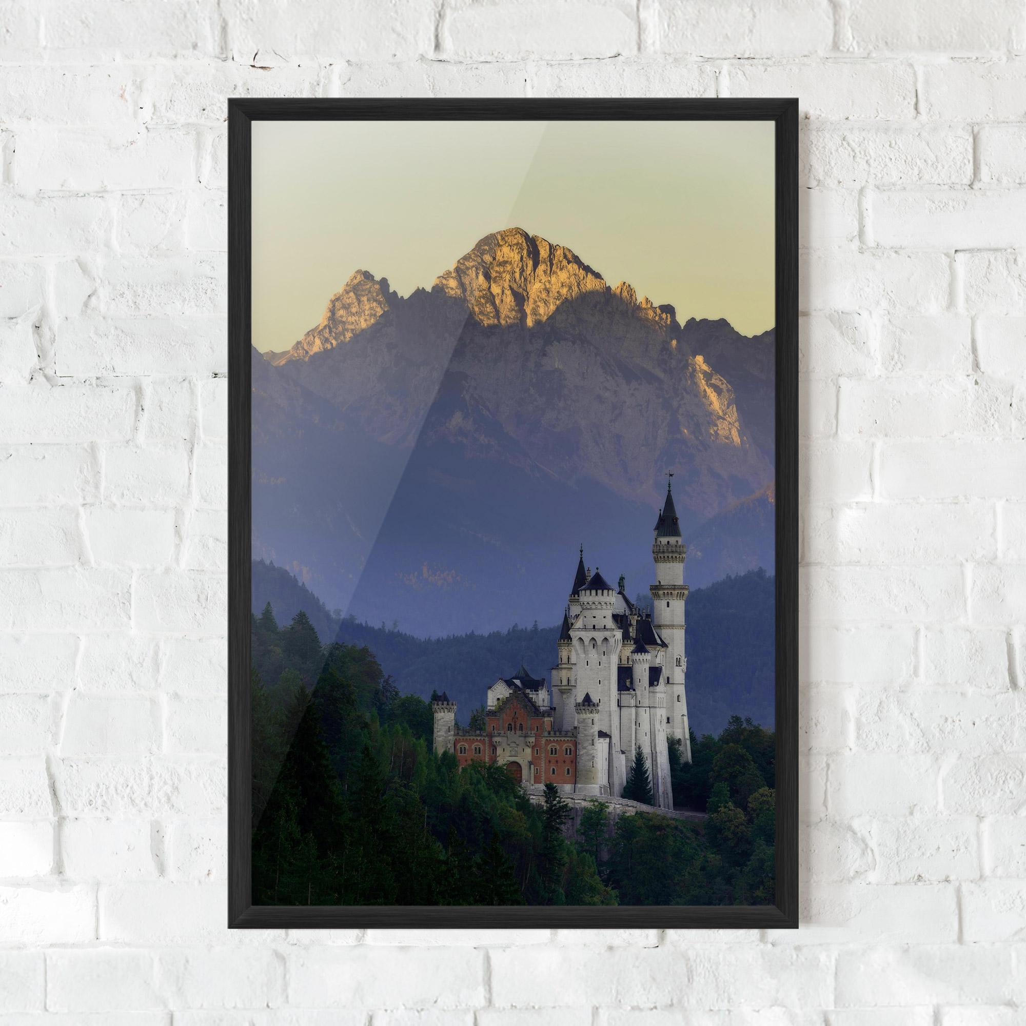 Gerahmte Poster Neuschwanstein Castle mockup 0