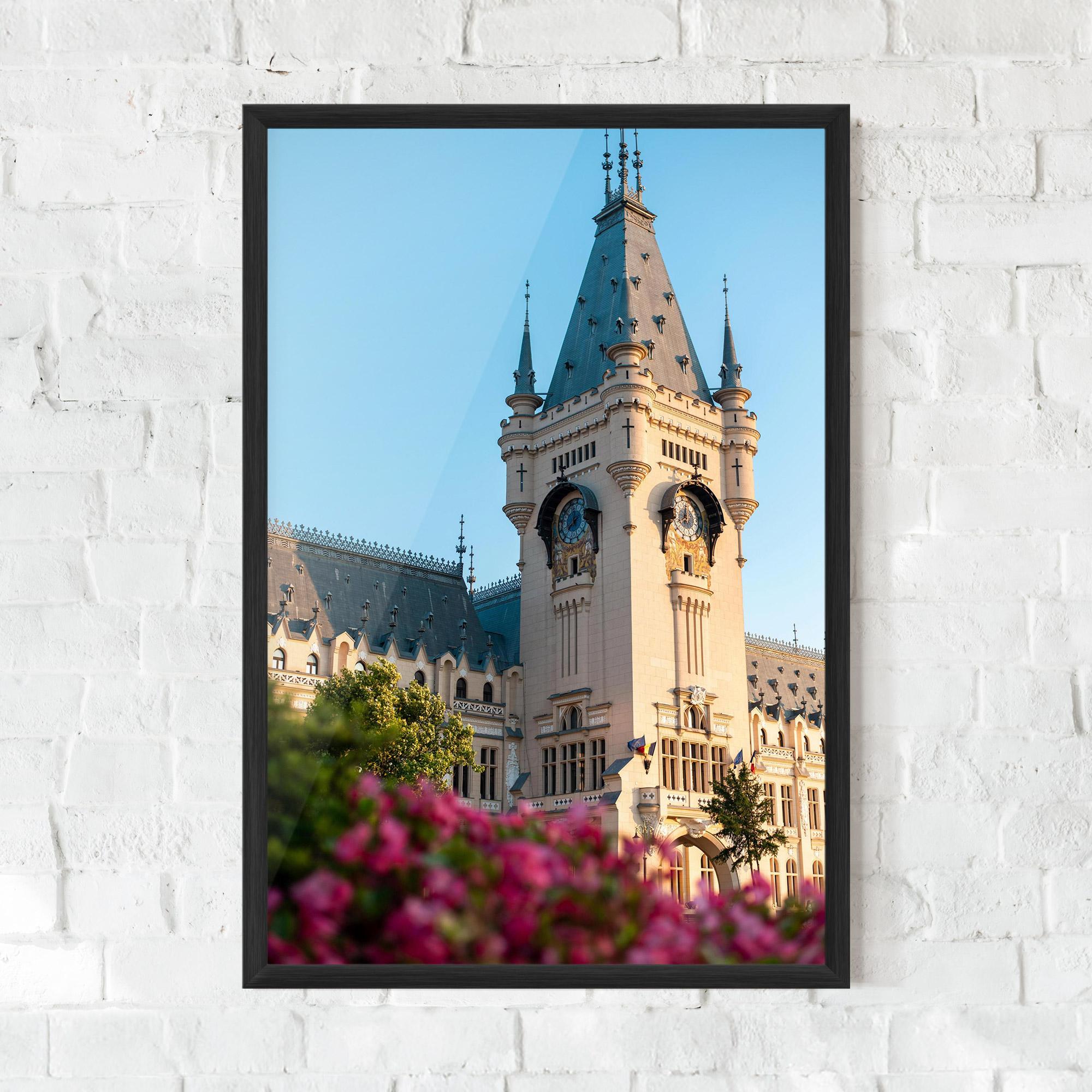 Gerahmte Poster Palace Culture Iasi mockup 0