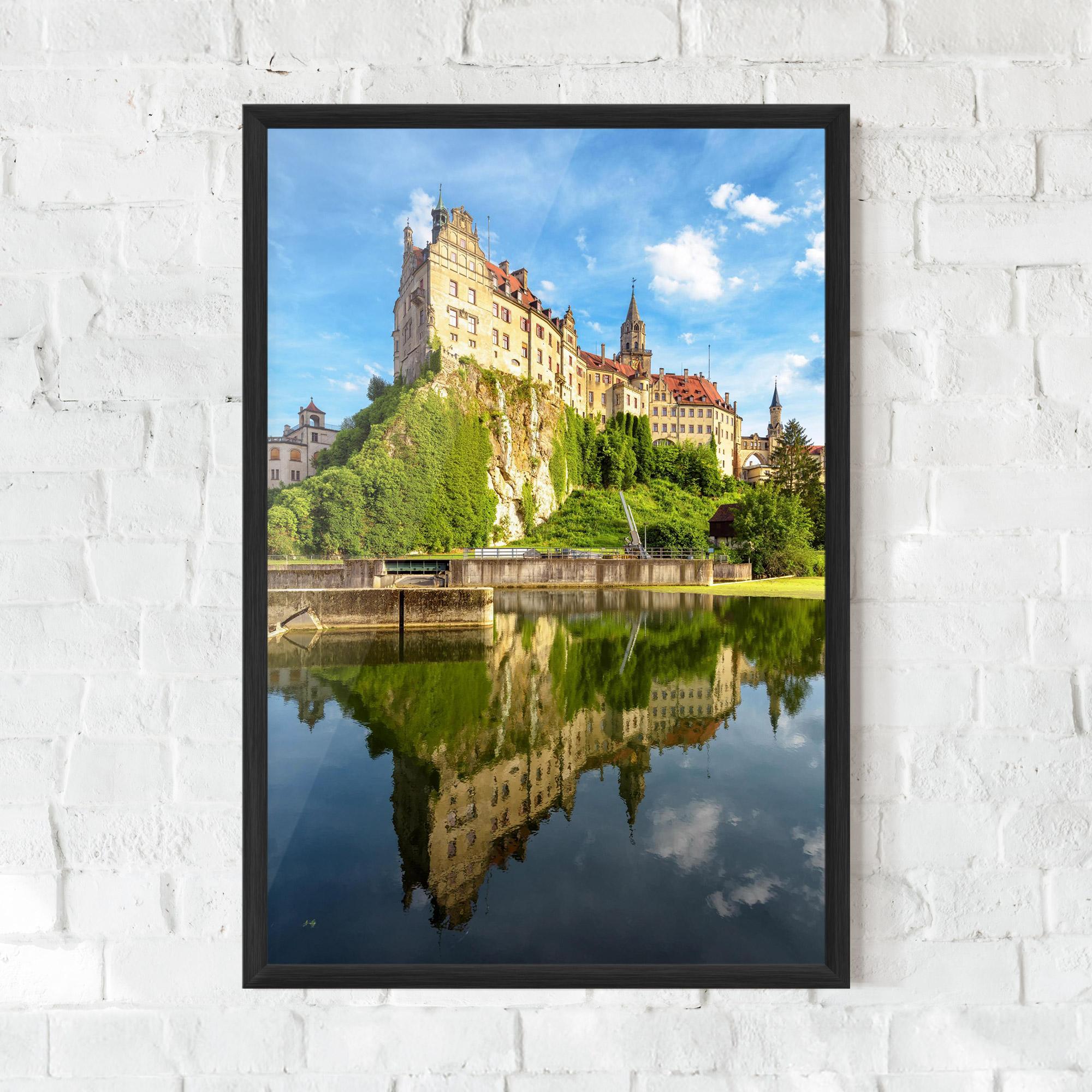 Gerahmte Poster Sigmaringen Castle Germany mockup 0