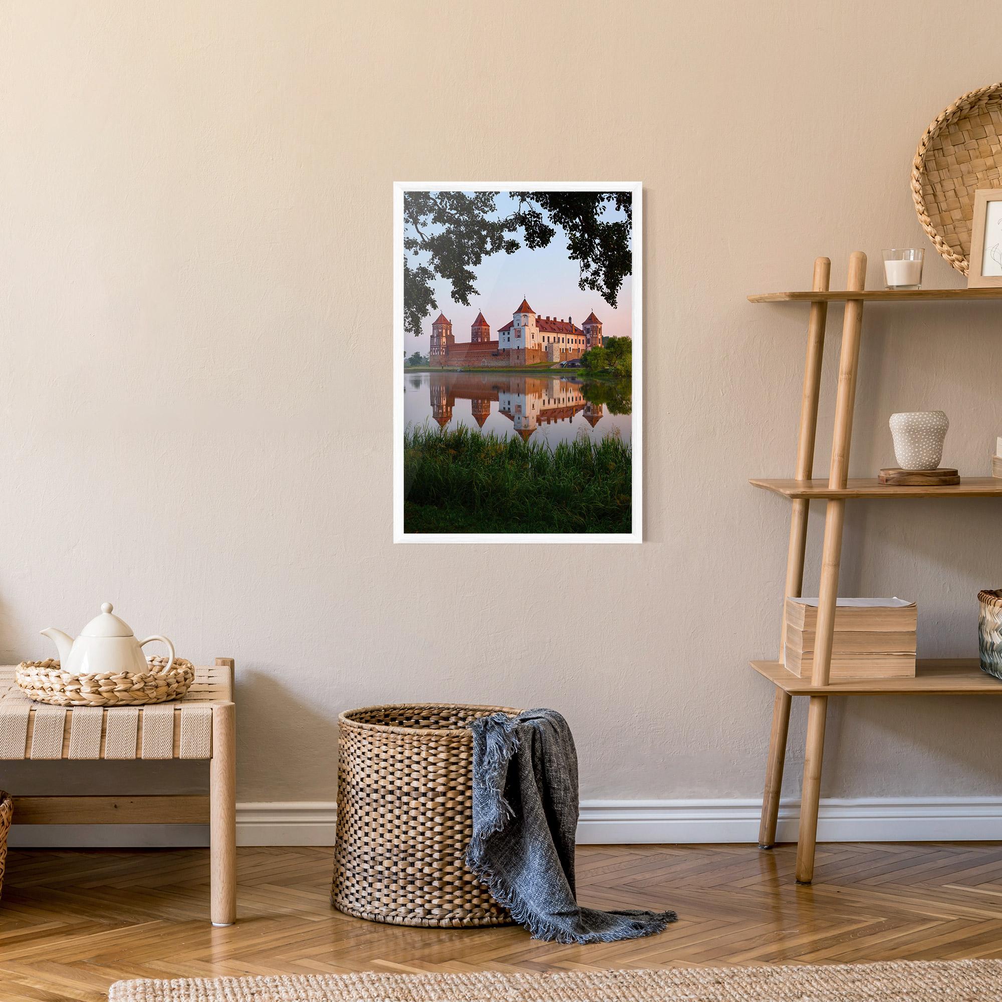 Gerahmte Poster Ancient Castle Morning mockup 9