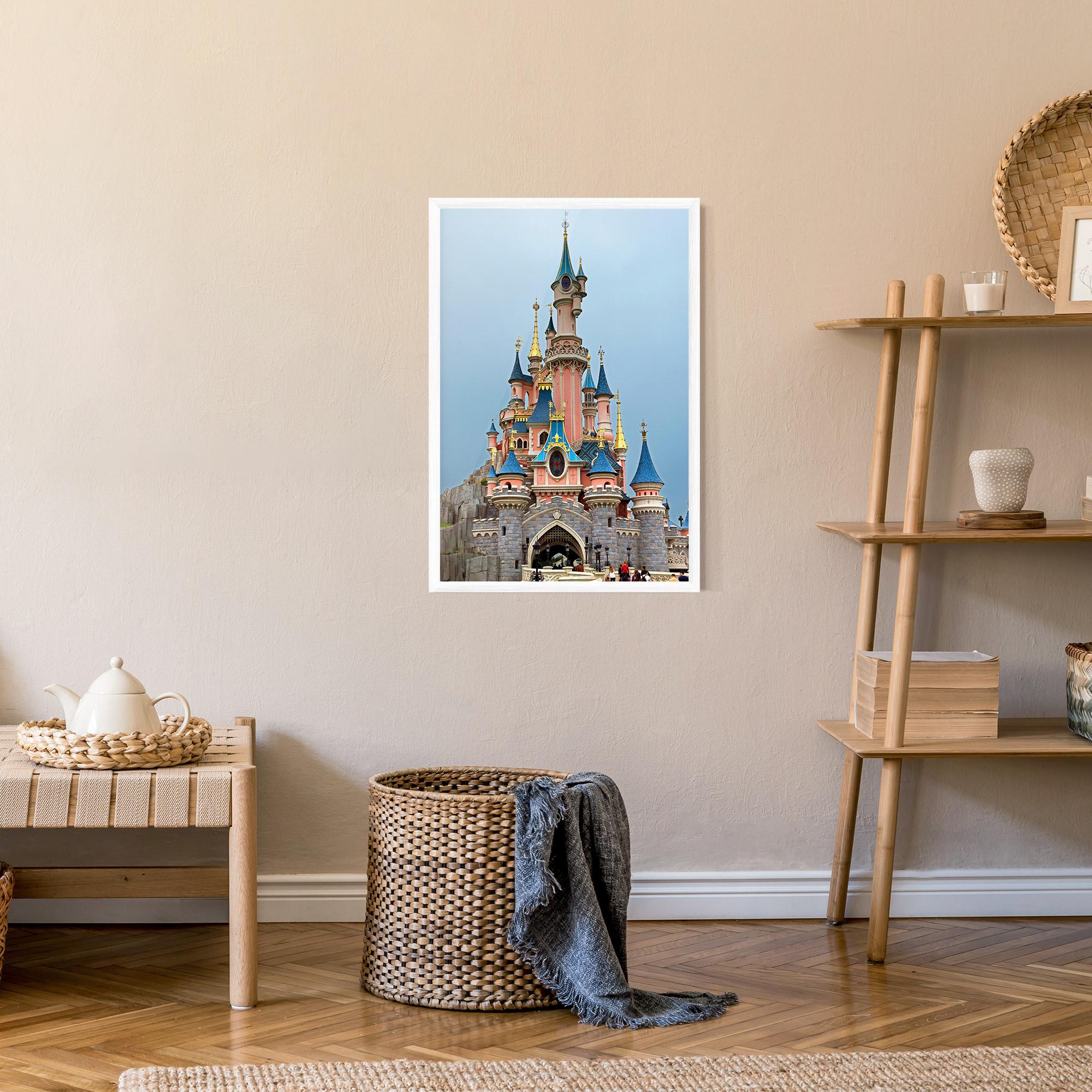 Gerahmte Poster Disneyland Castle mockup 9