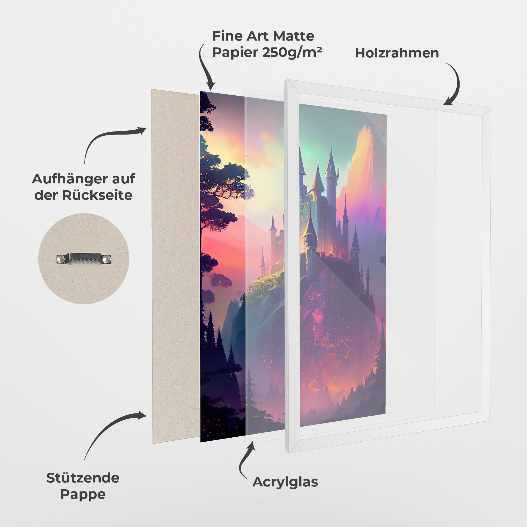 Purple Orange Castle mockup 1