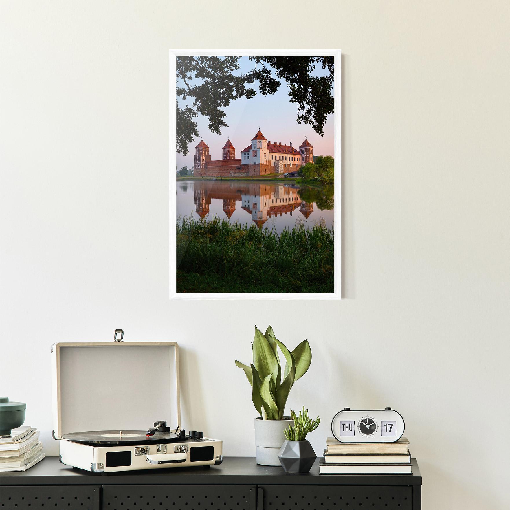 Gerahmte Poster Ancient Castle Morning mockup 2