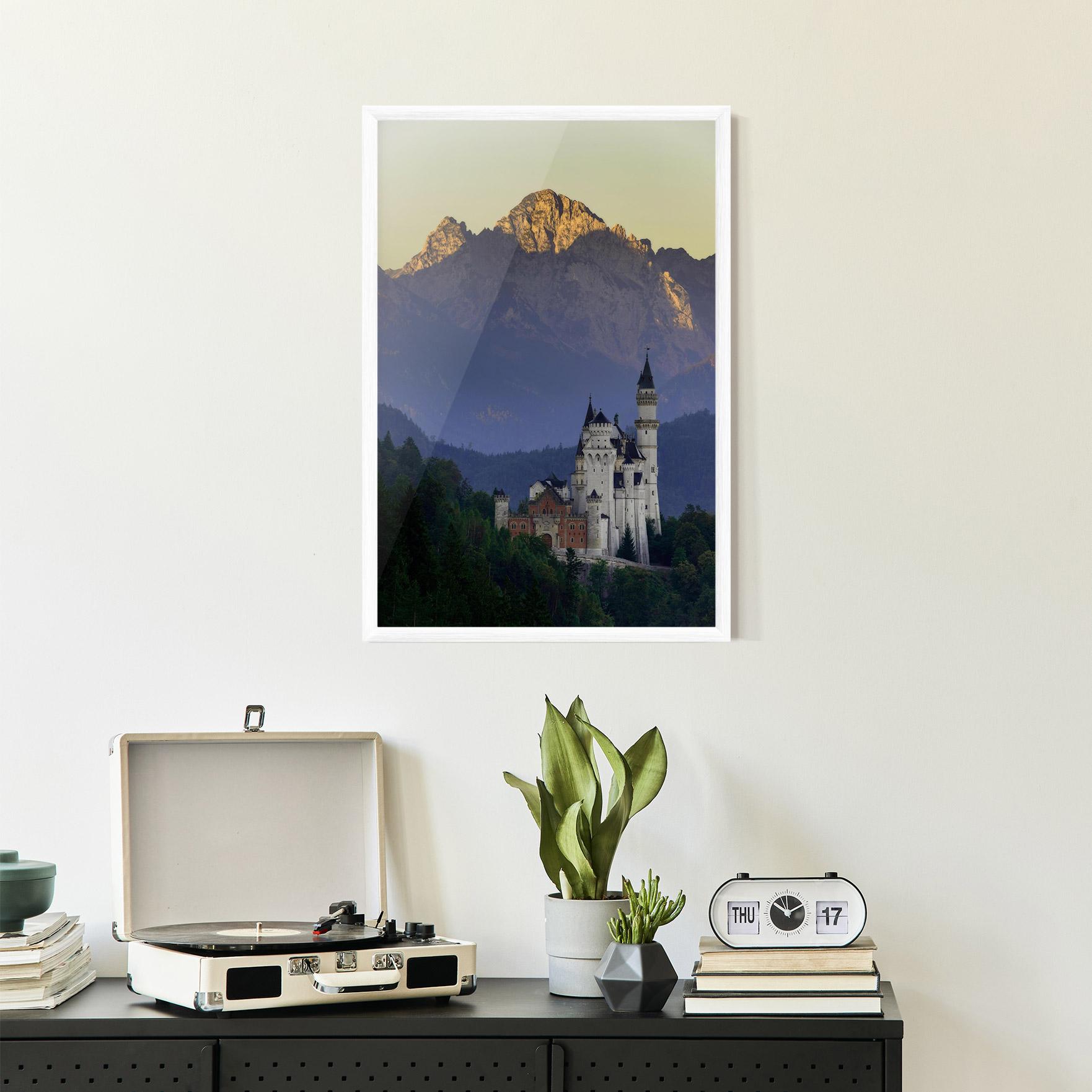 Gerahmte Poster Neuschwanstein Castle mockup 2