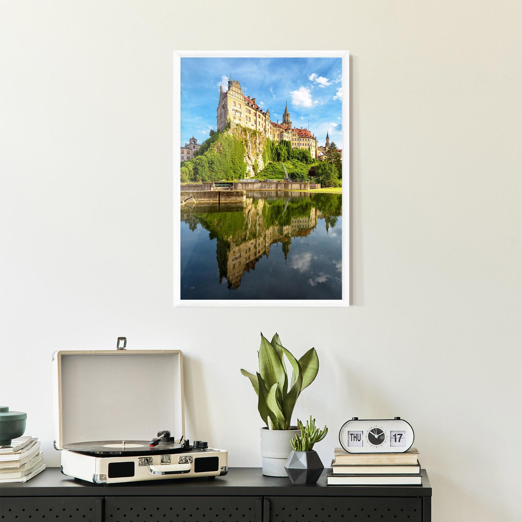 Gerahmte Poster Sigmaringen Castle Germany mockup 2