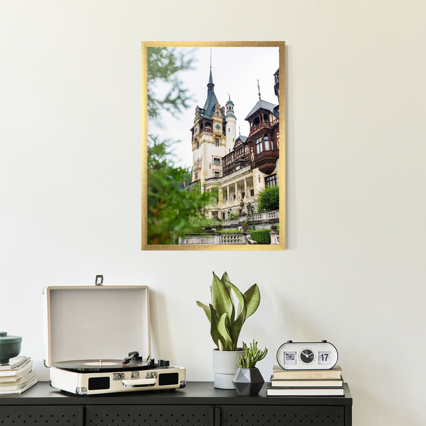 Peles Castle Romania mockup 2