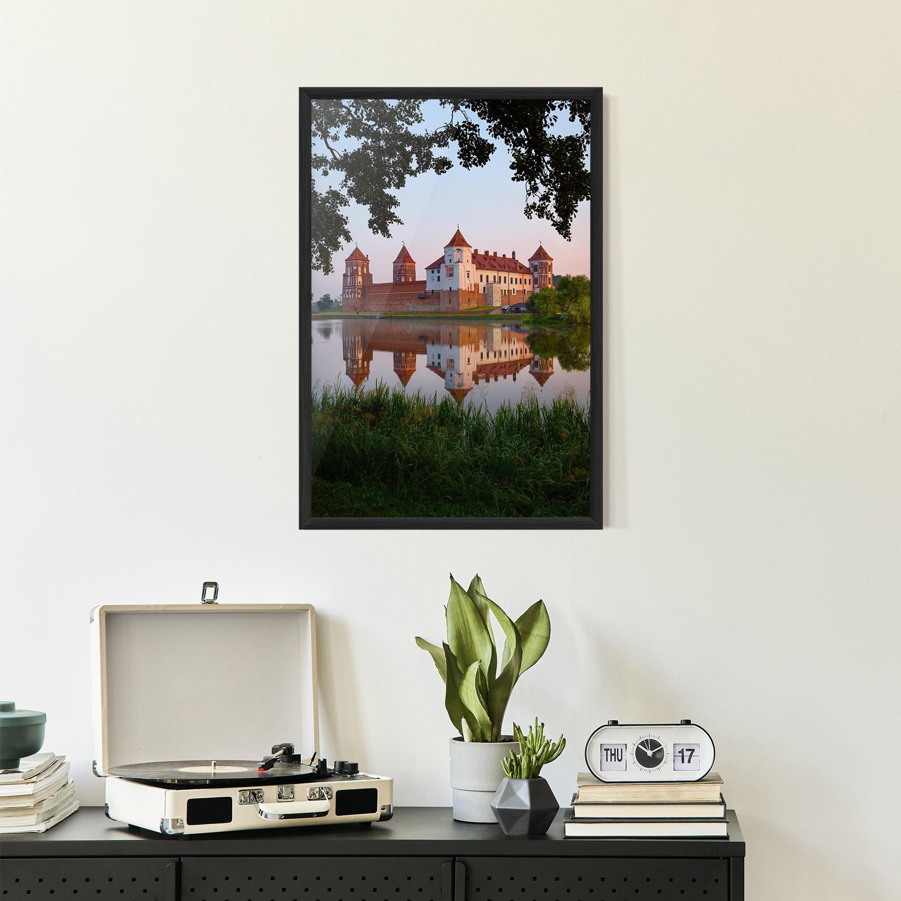 Gerahmte Poster Ancient Castle Morning mockup 2