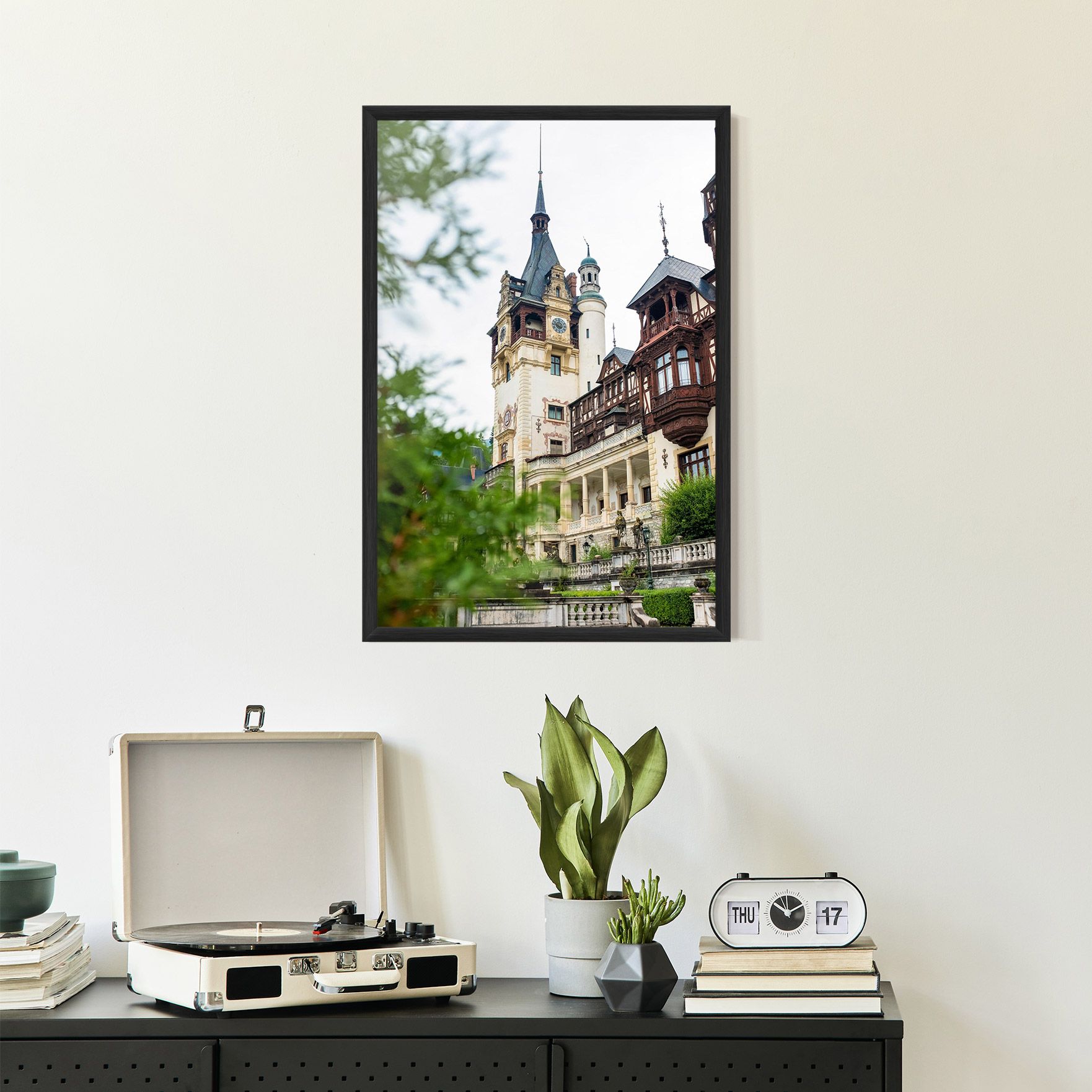 Peles Castle Romania mockup 2