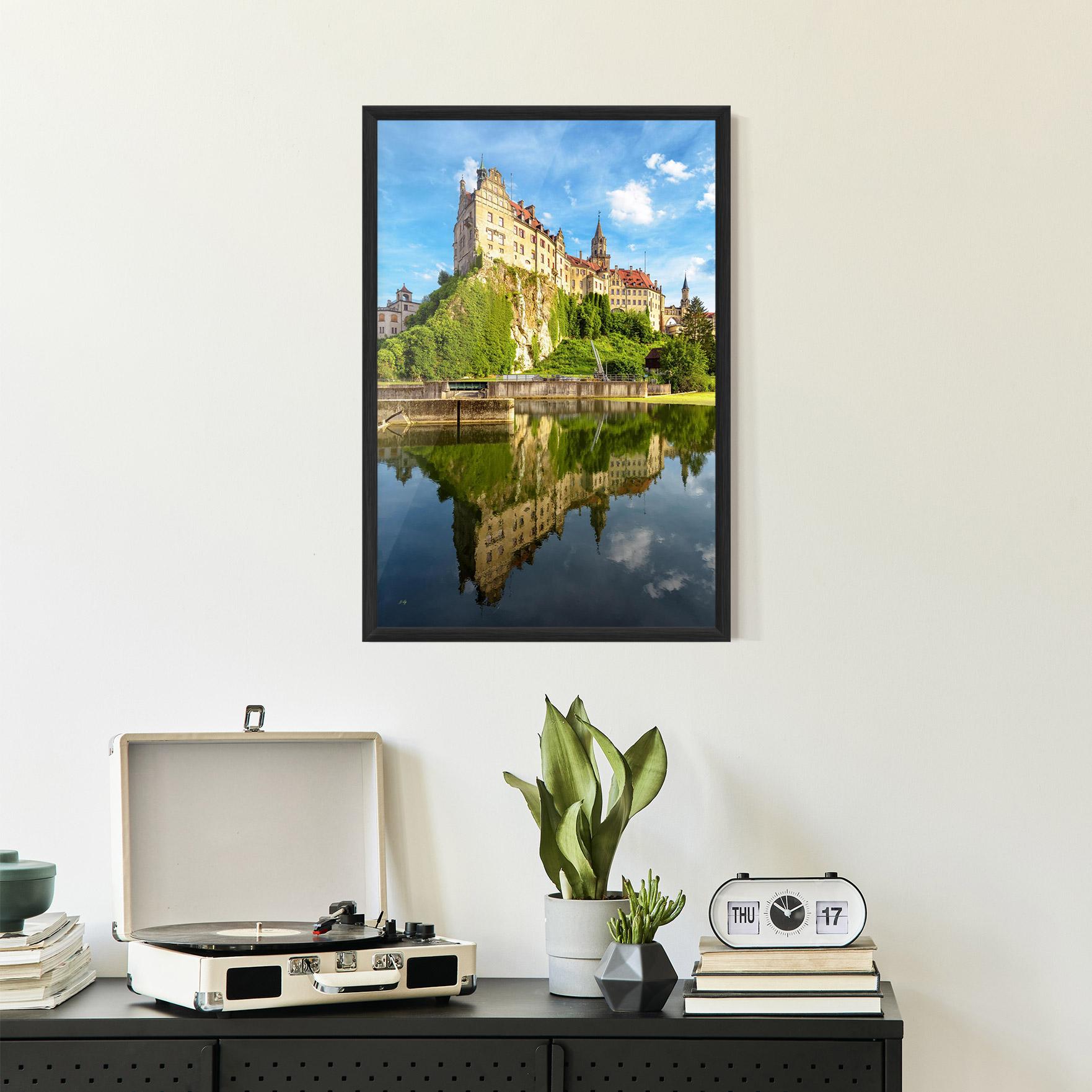 Gerahmte Poster Sigmaringen Castle Germany mockup 2
