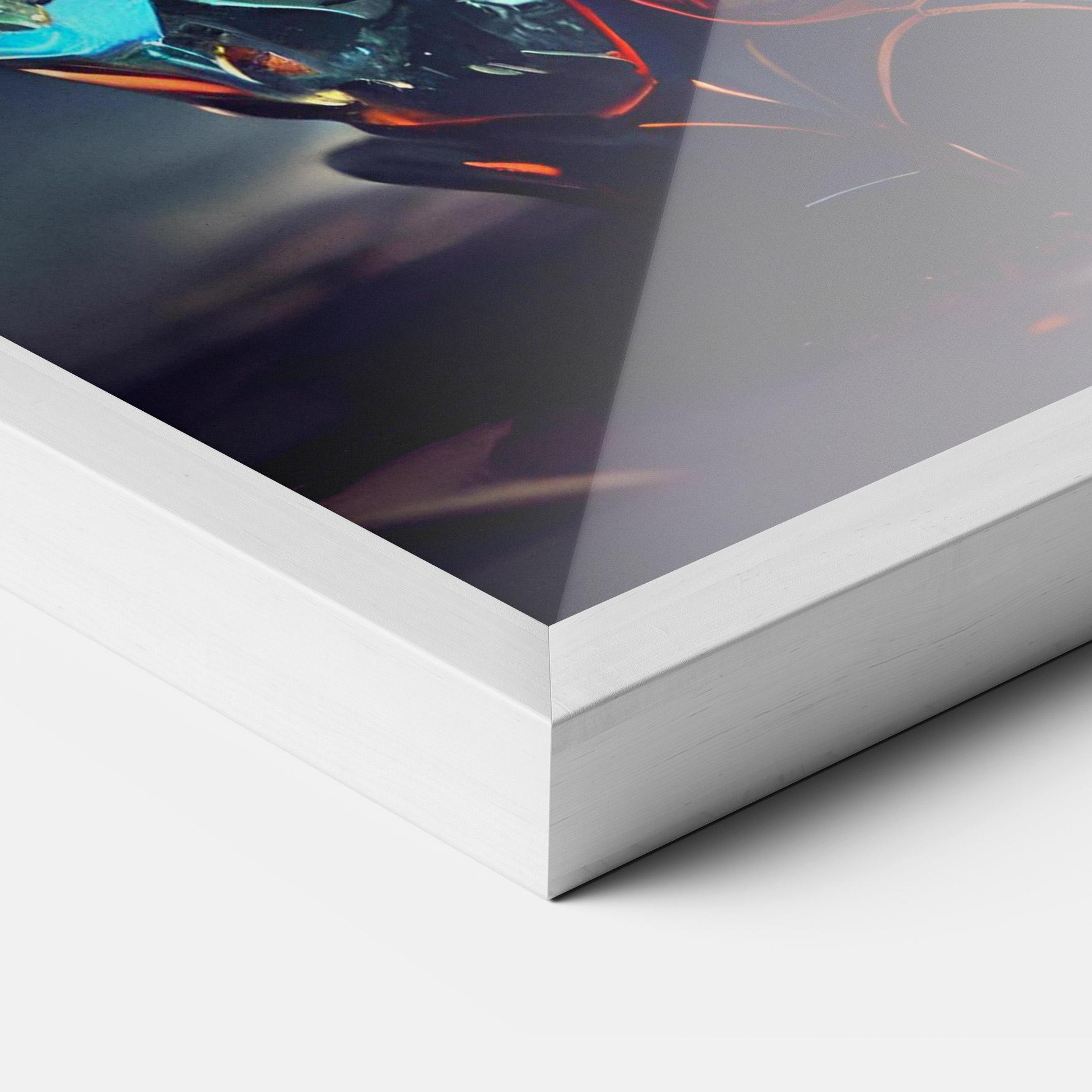 Gerahmte Poster Church Ball mockup 3