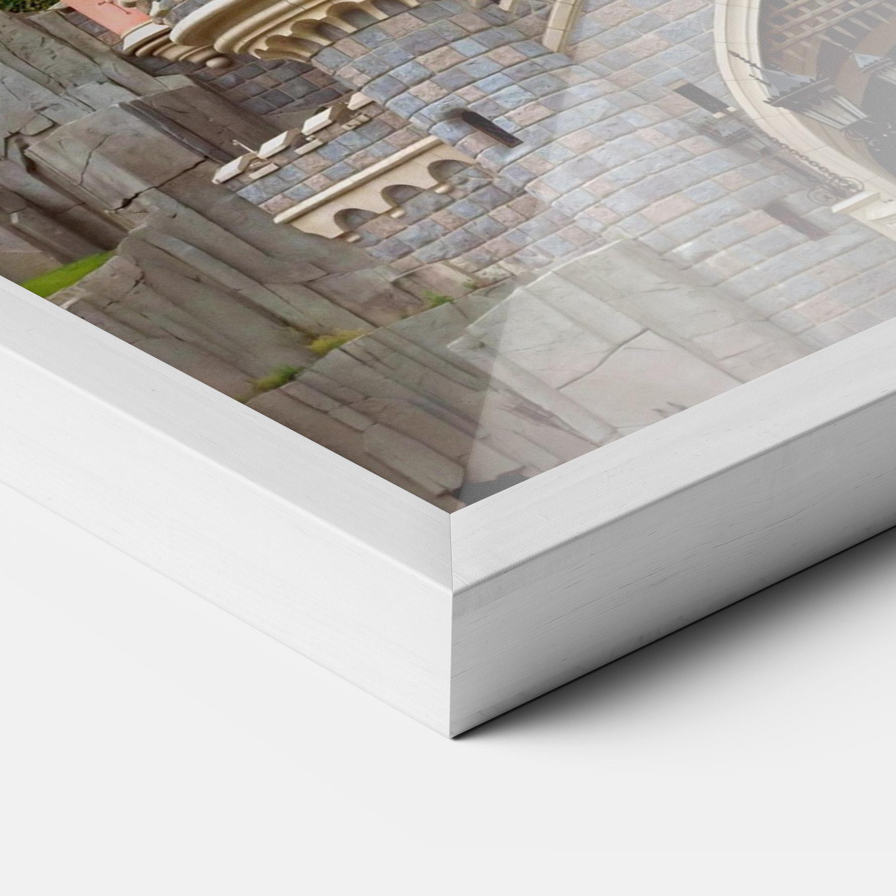 Gerahmte Poster Disneyland Castle mockup 3