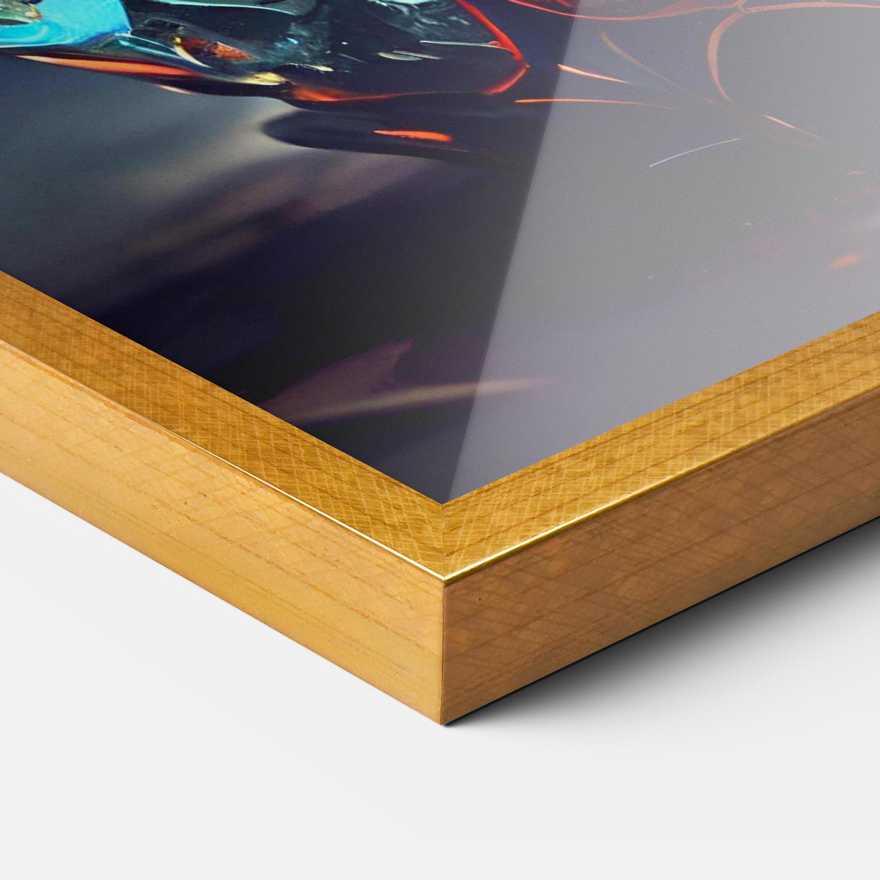 Gerahmte Poster Church Ball mockup 3