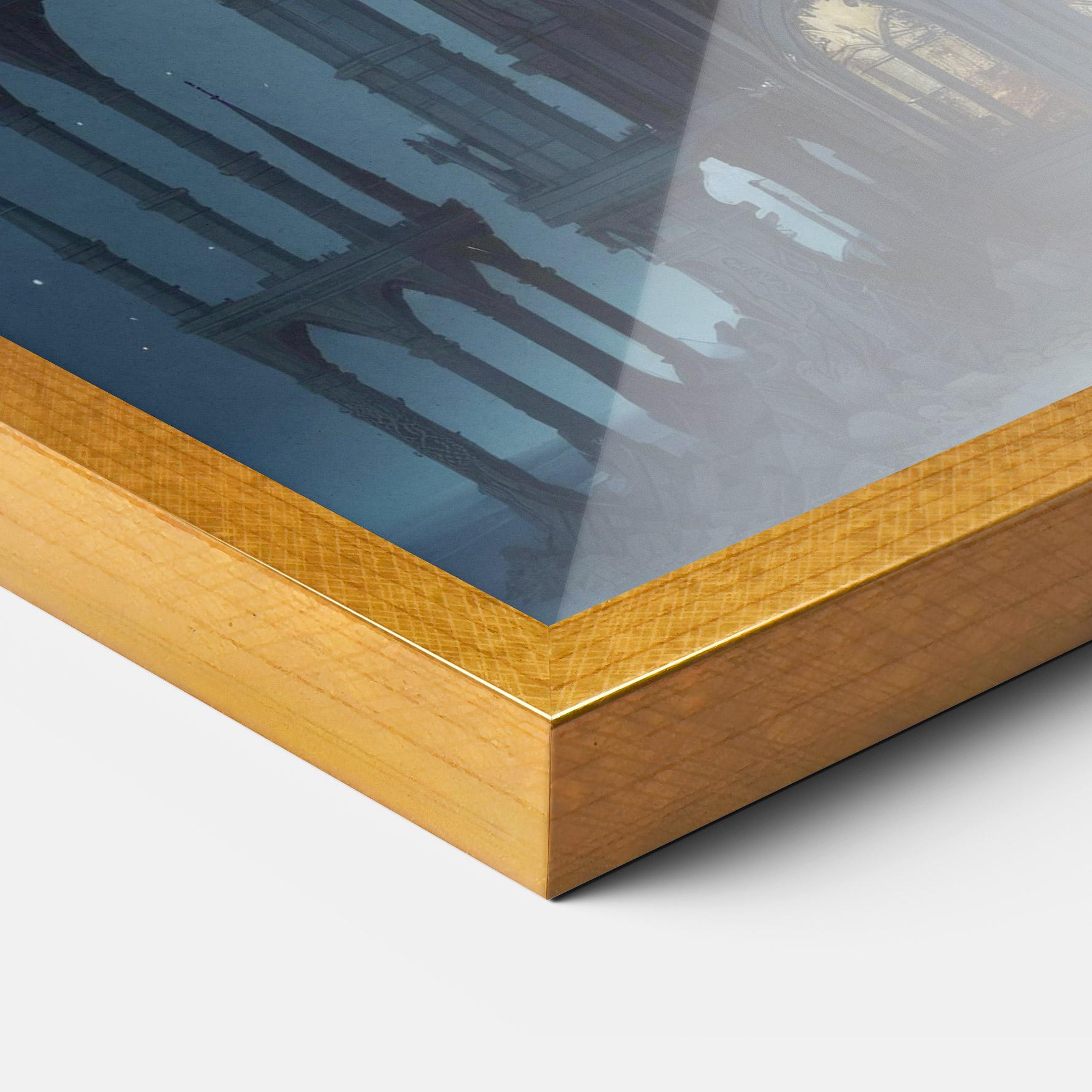 Gerahmte Poster Mosque Moon mockup 3