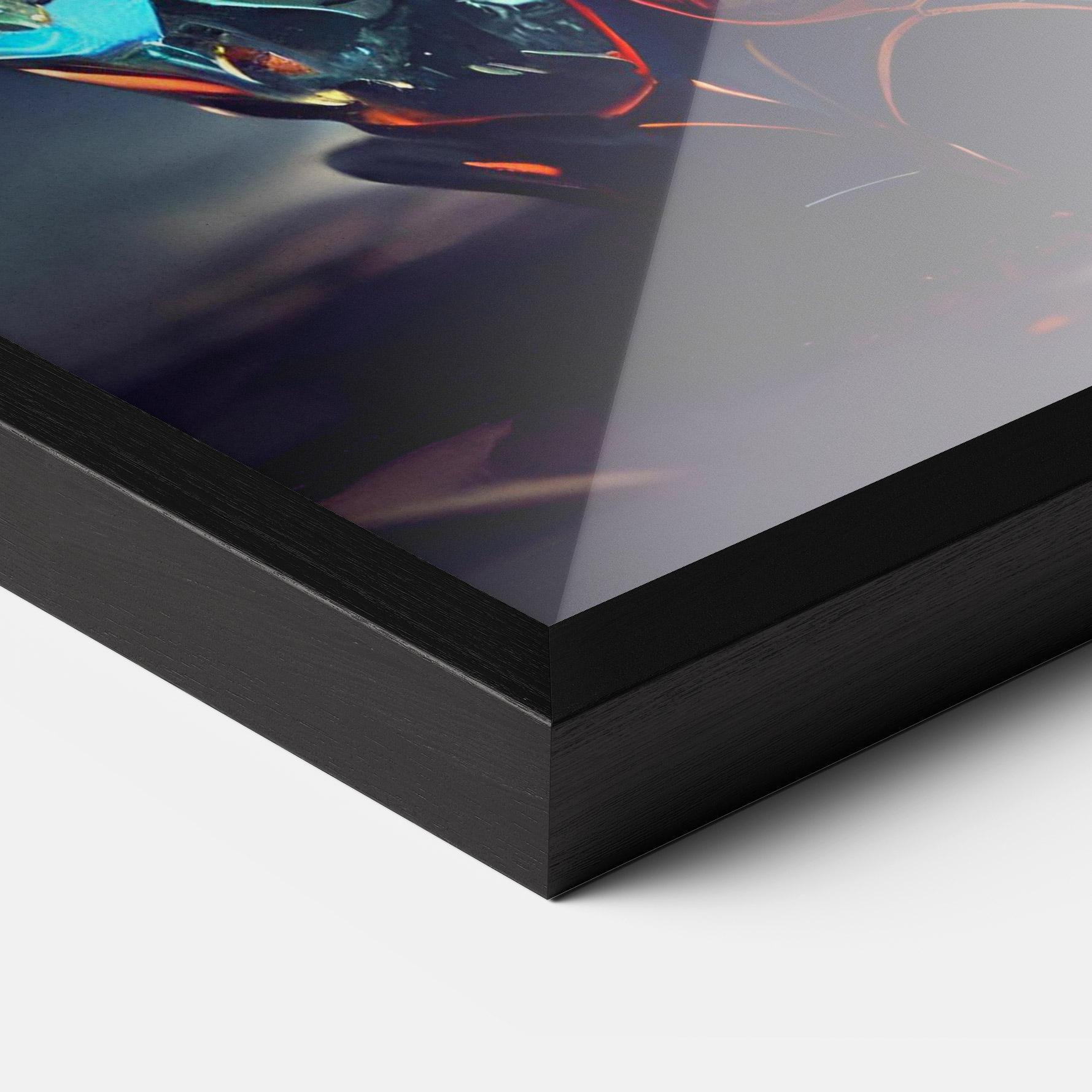 Gerahmte Poster Church Ball mockup 3