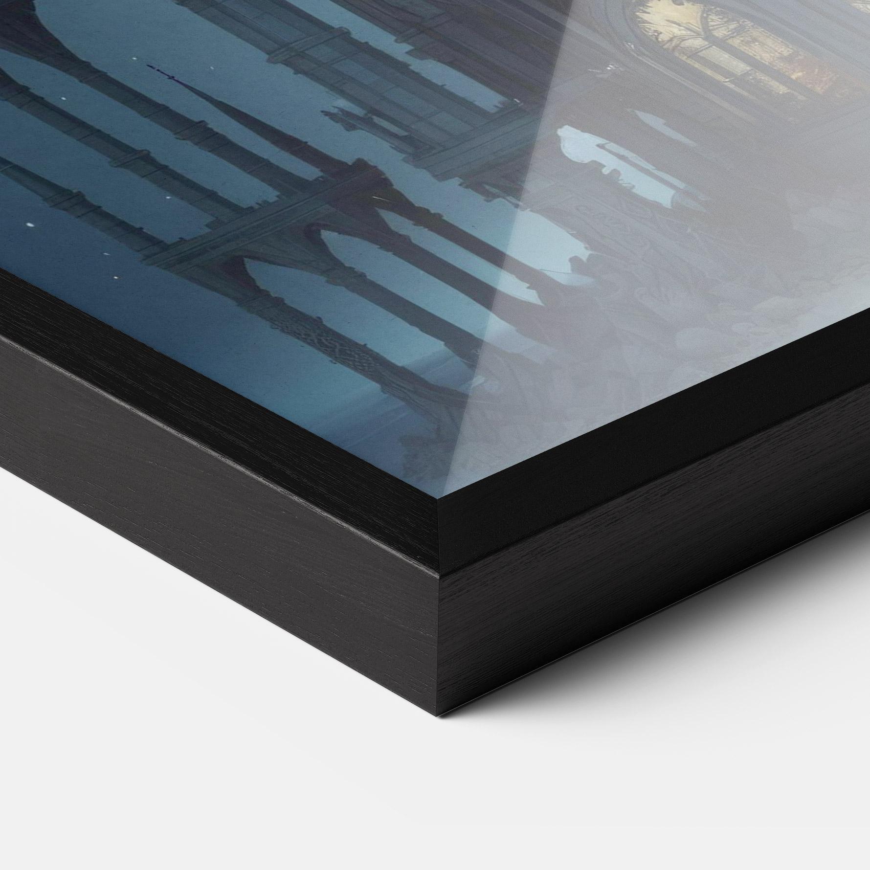 Gerahmte Poster Mosque Moon mockup 3