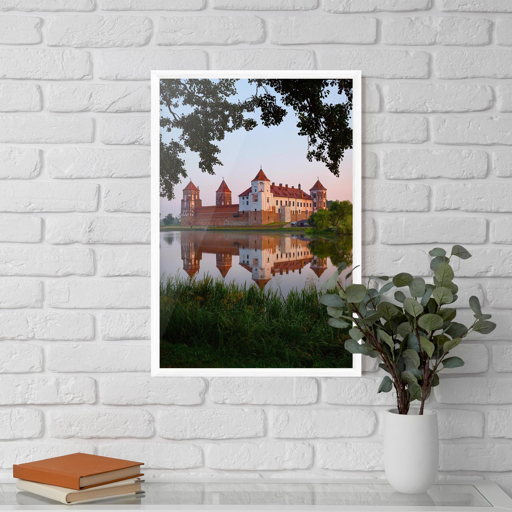 Gerahmte Poster Ancient Castle Morning mockup 5