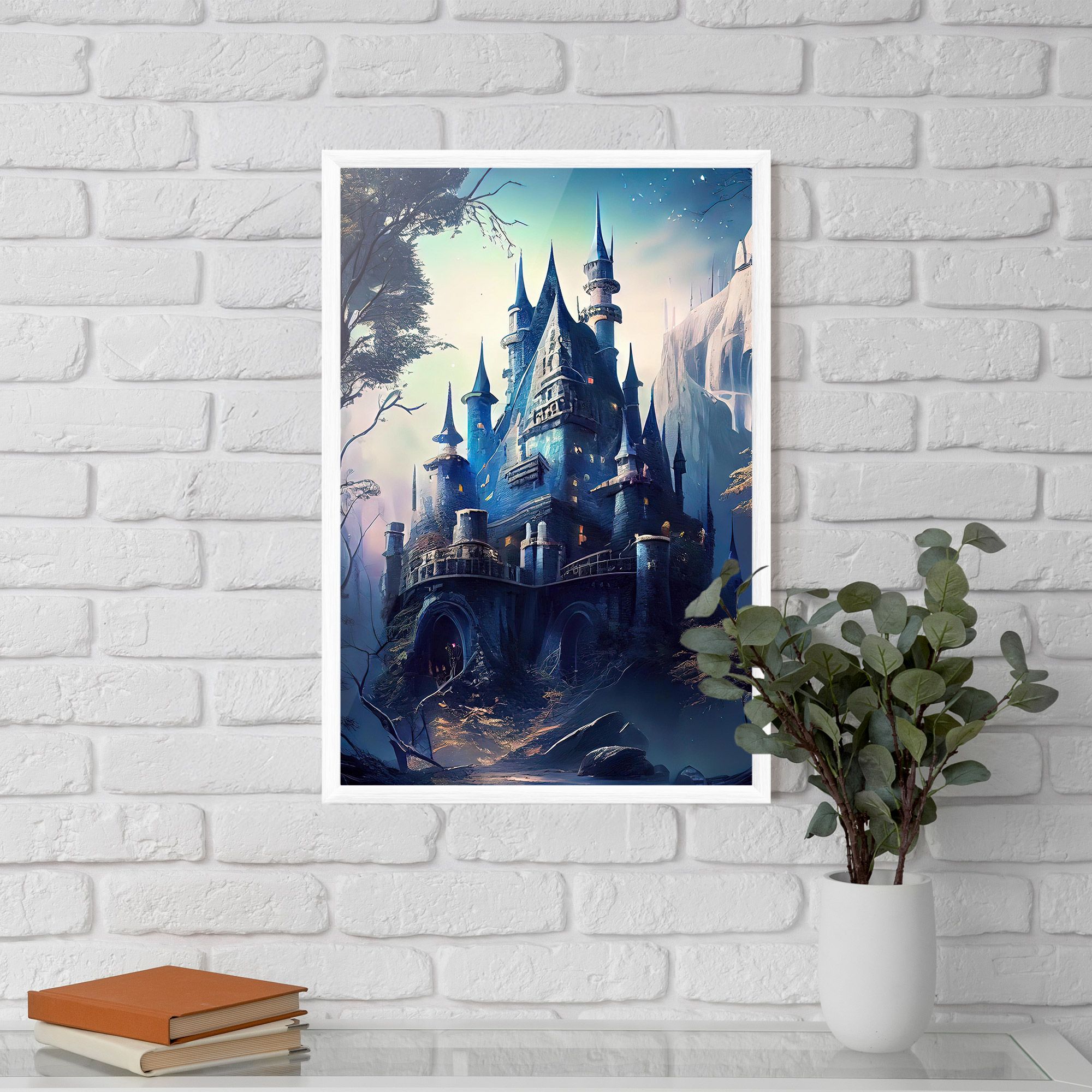 Blue Art Castle mockup 5