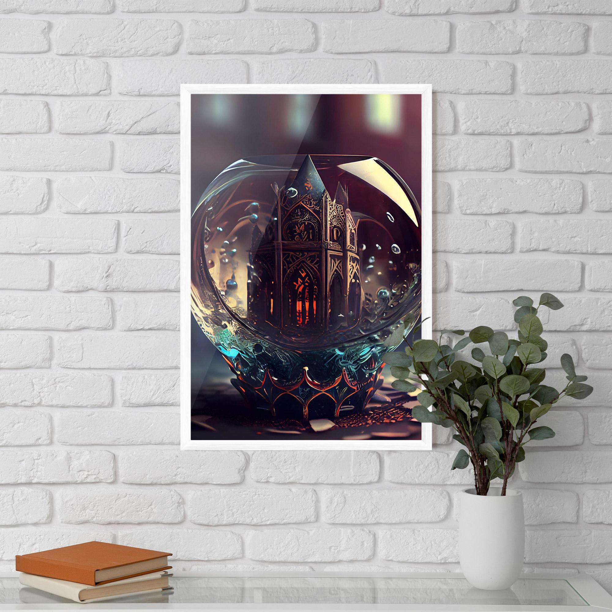 Gerahmte Poster Church Ball mockup 5