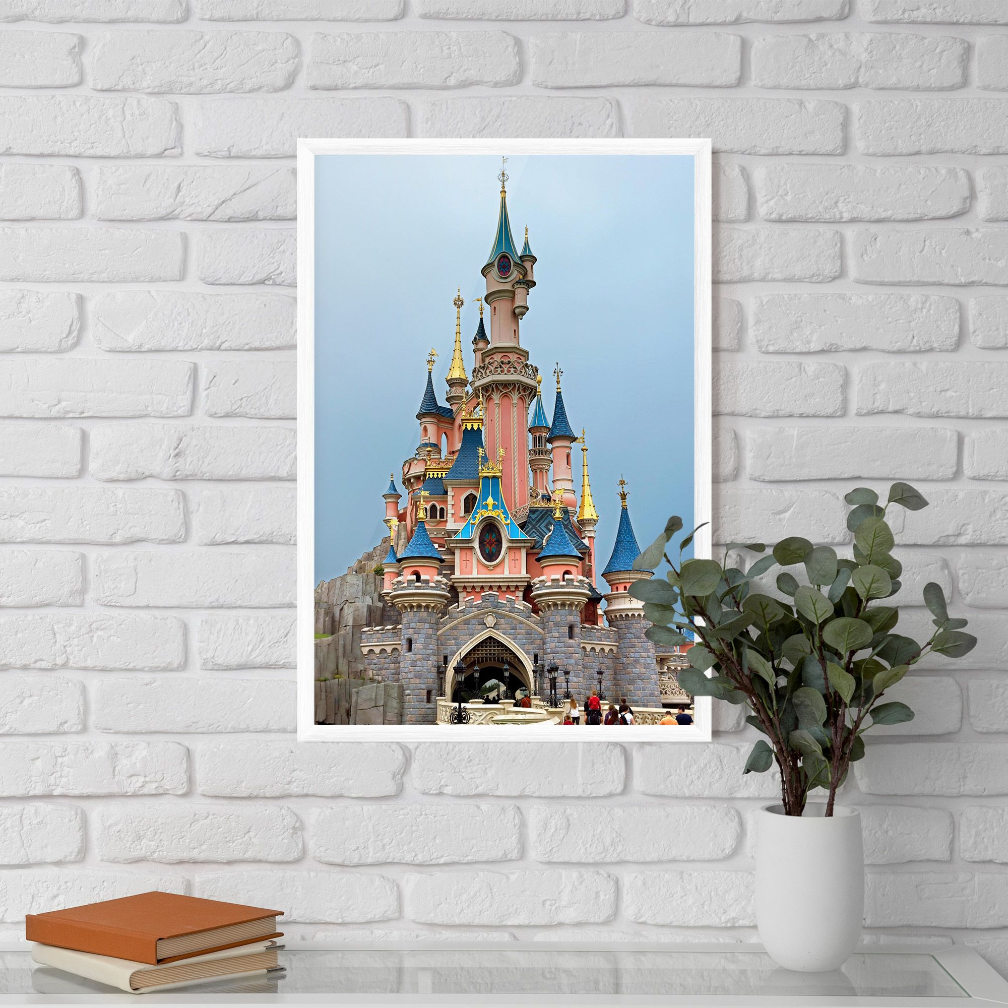Disneyland Castle mockup 5