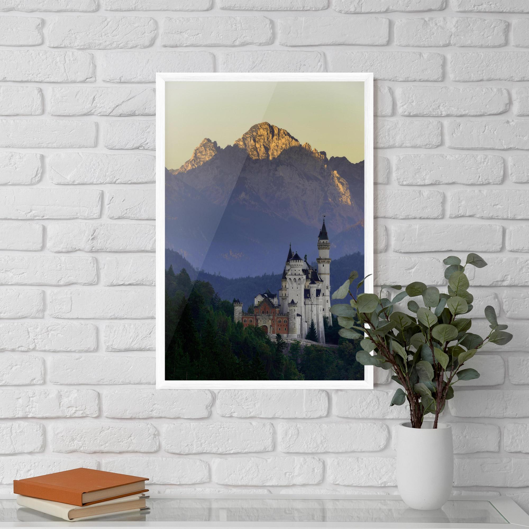 Gerahmte Poster Neuschwanstein Castle mockup 5
