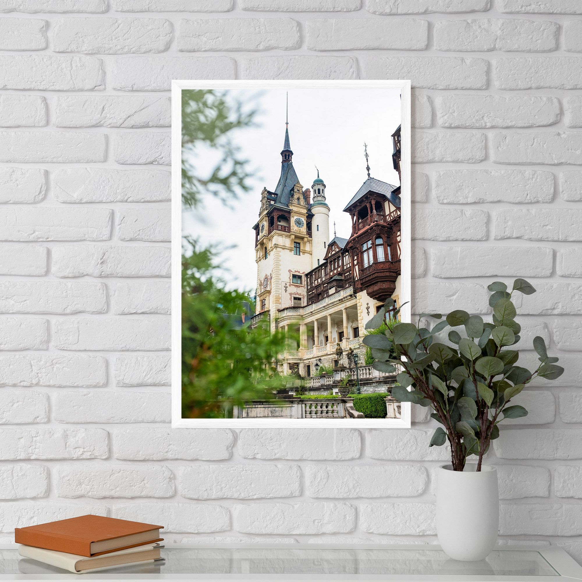 Peles Castle Romania mockup 5