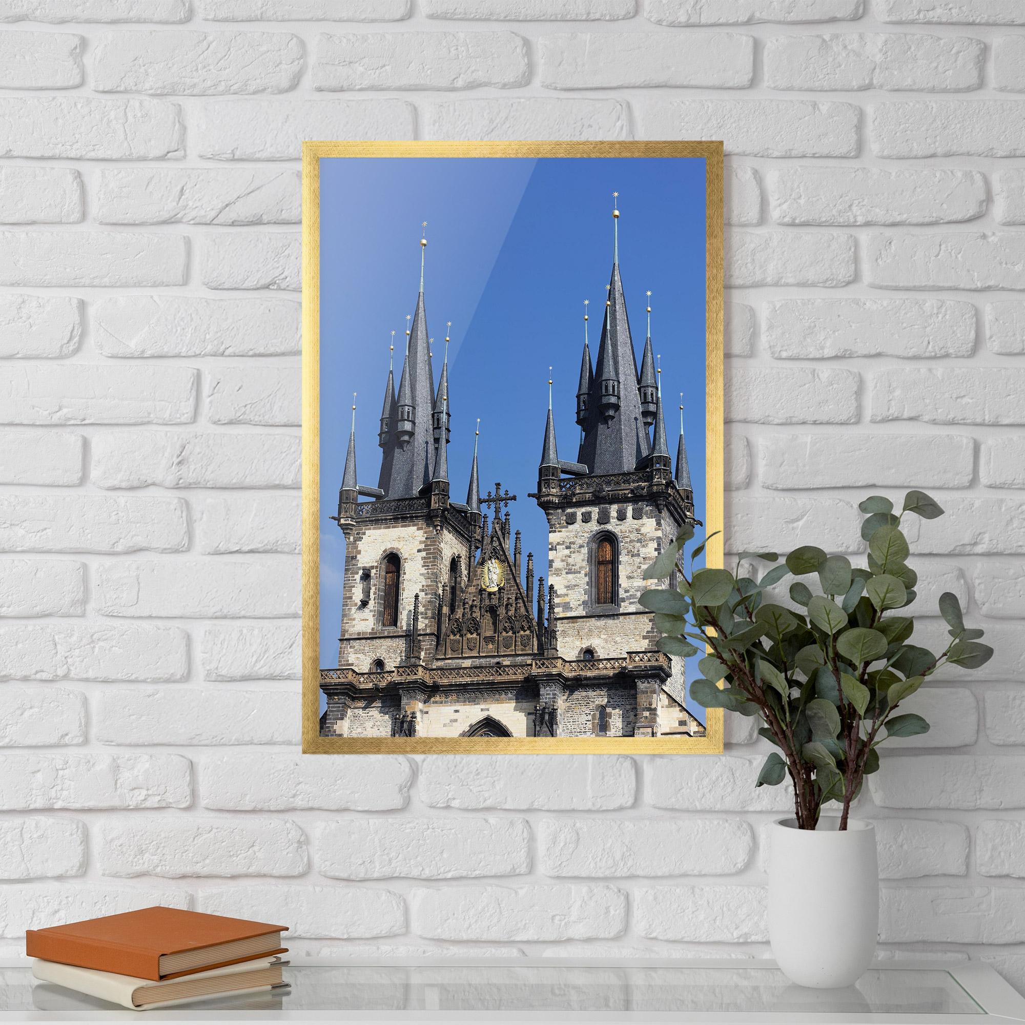 Gerahmte Poster Bohemian Church mockup 5