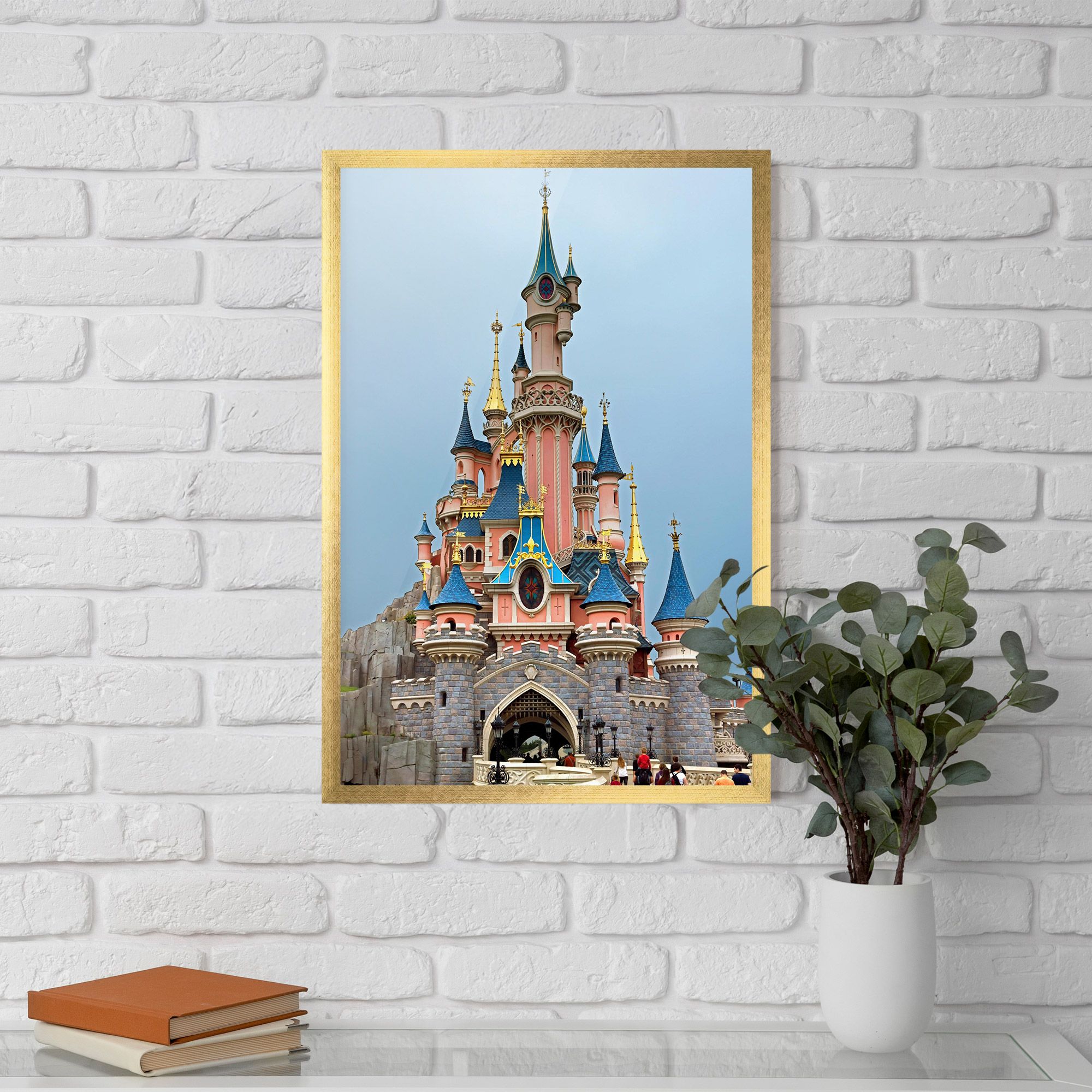 Disneyland Castle mockup 5