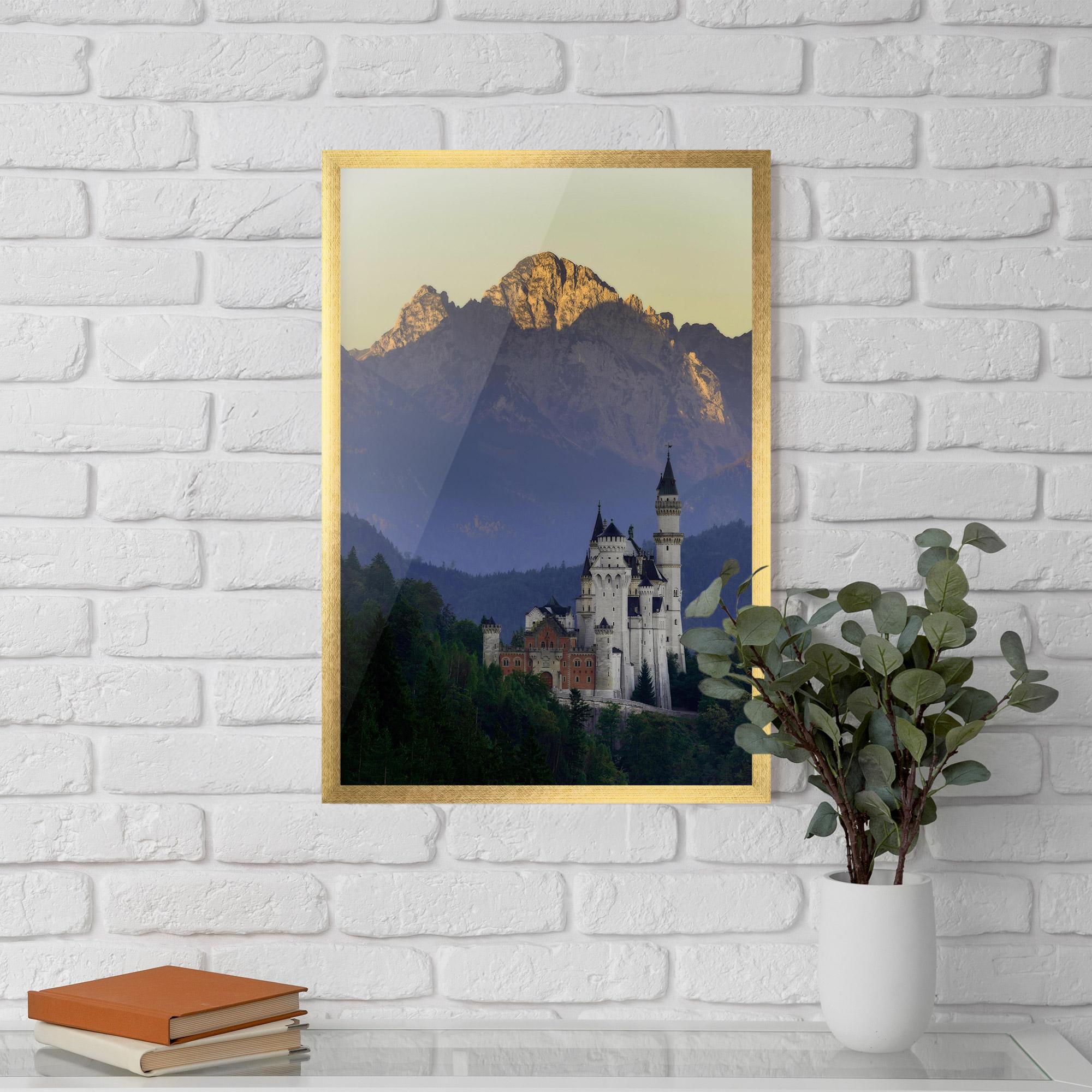 Gerahmte Poster Neuschwanstein Castle mockup 5