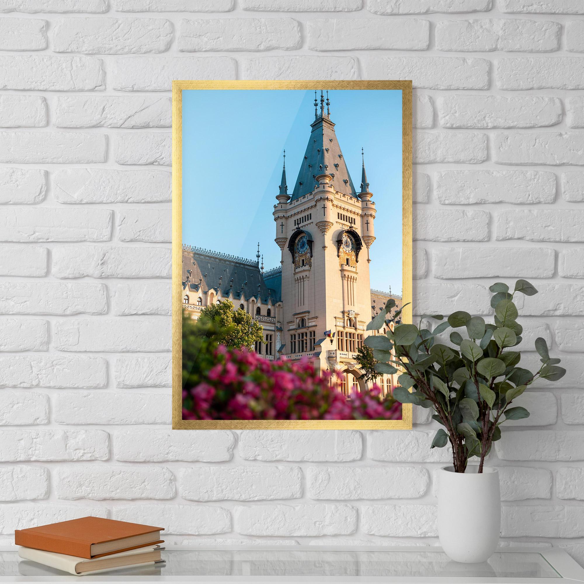 Gerahmte Poster Palace Culture Iasi mockup 5