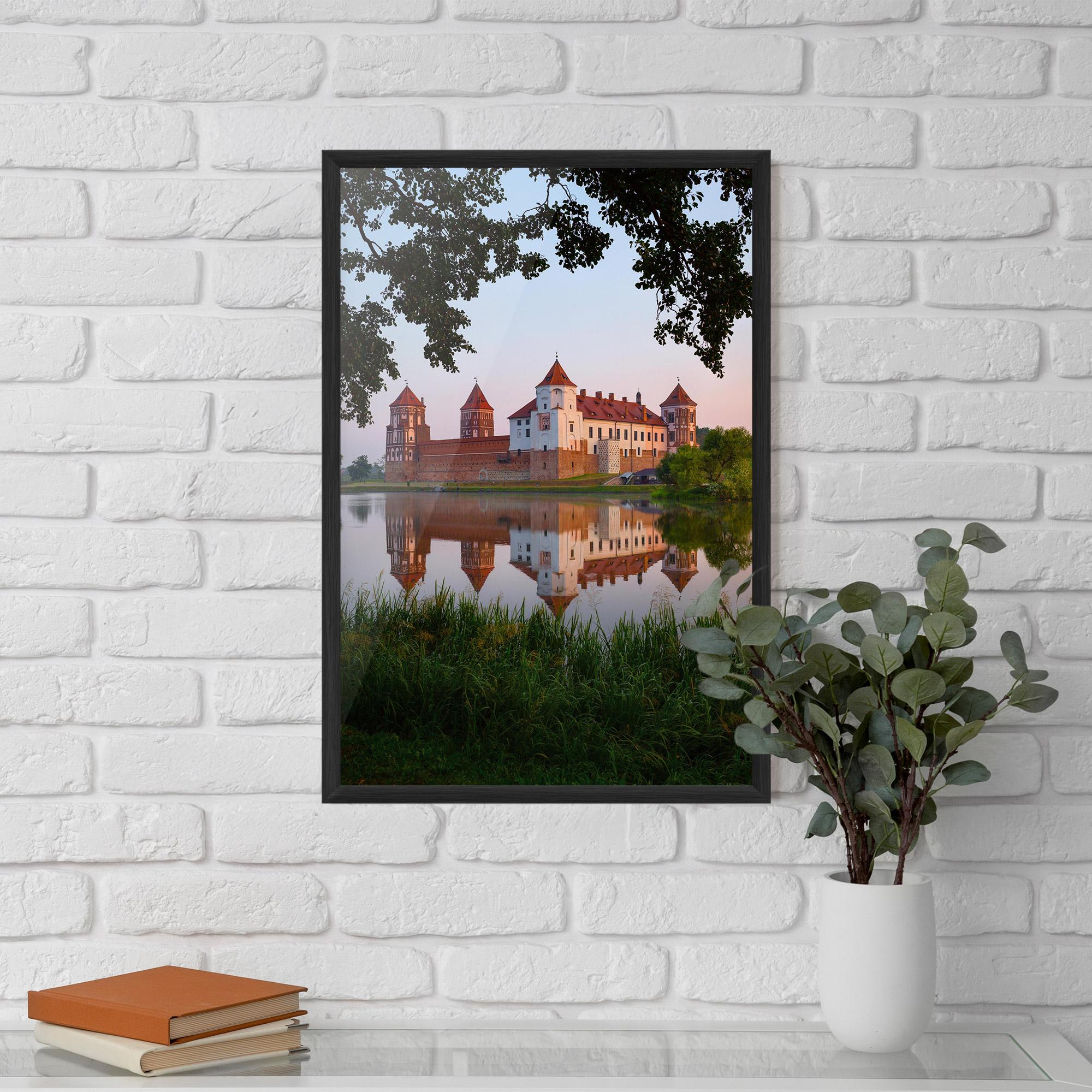 Gerahmte Poster Ancient Castle Morning mockup 5