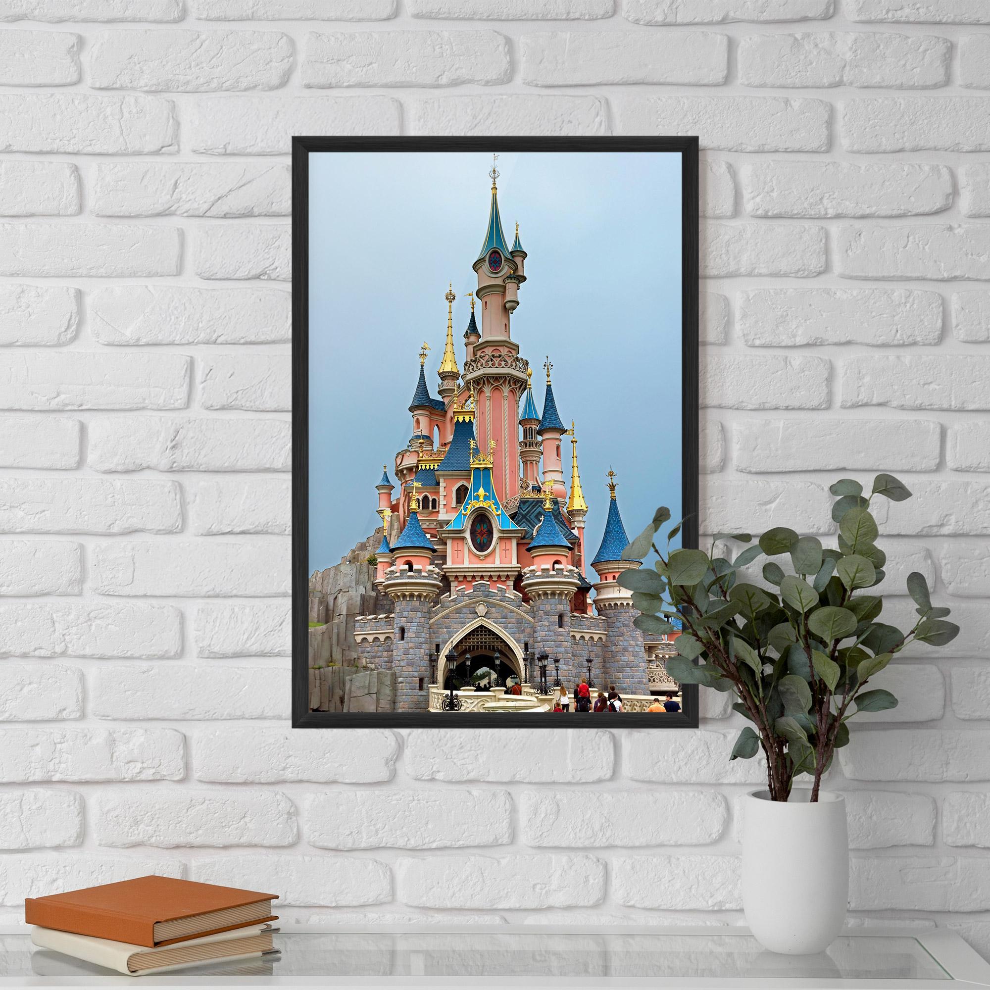 Gerahmte Poster Disneyland Castle mockup 5