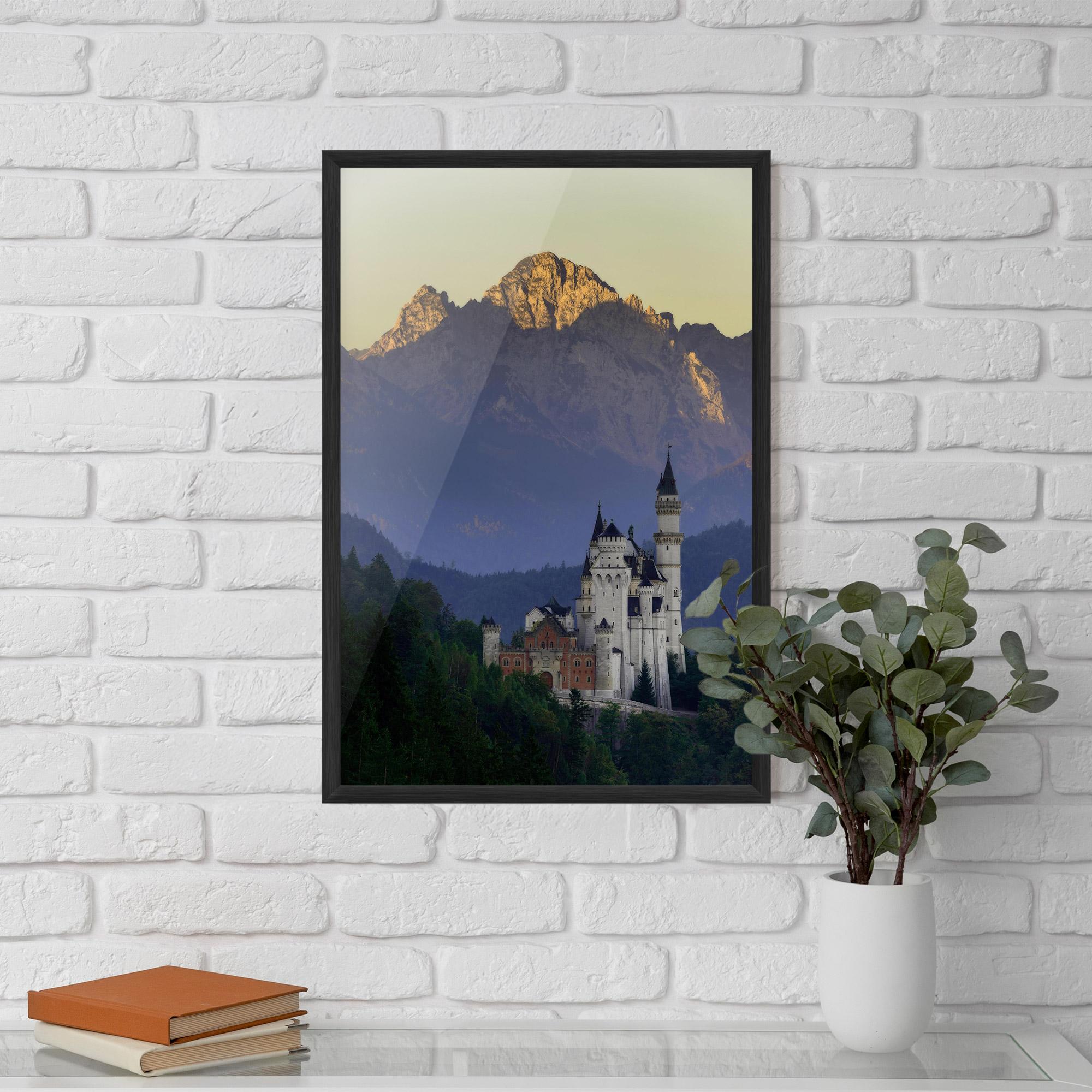 Gerahmte Poster Neuschwanstein Castle mockup 5