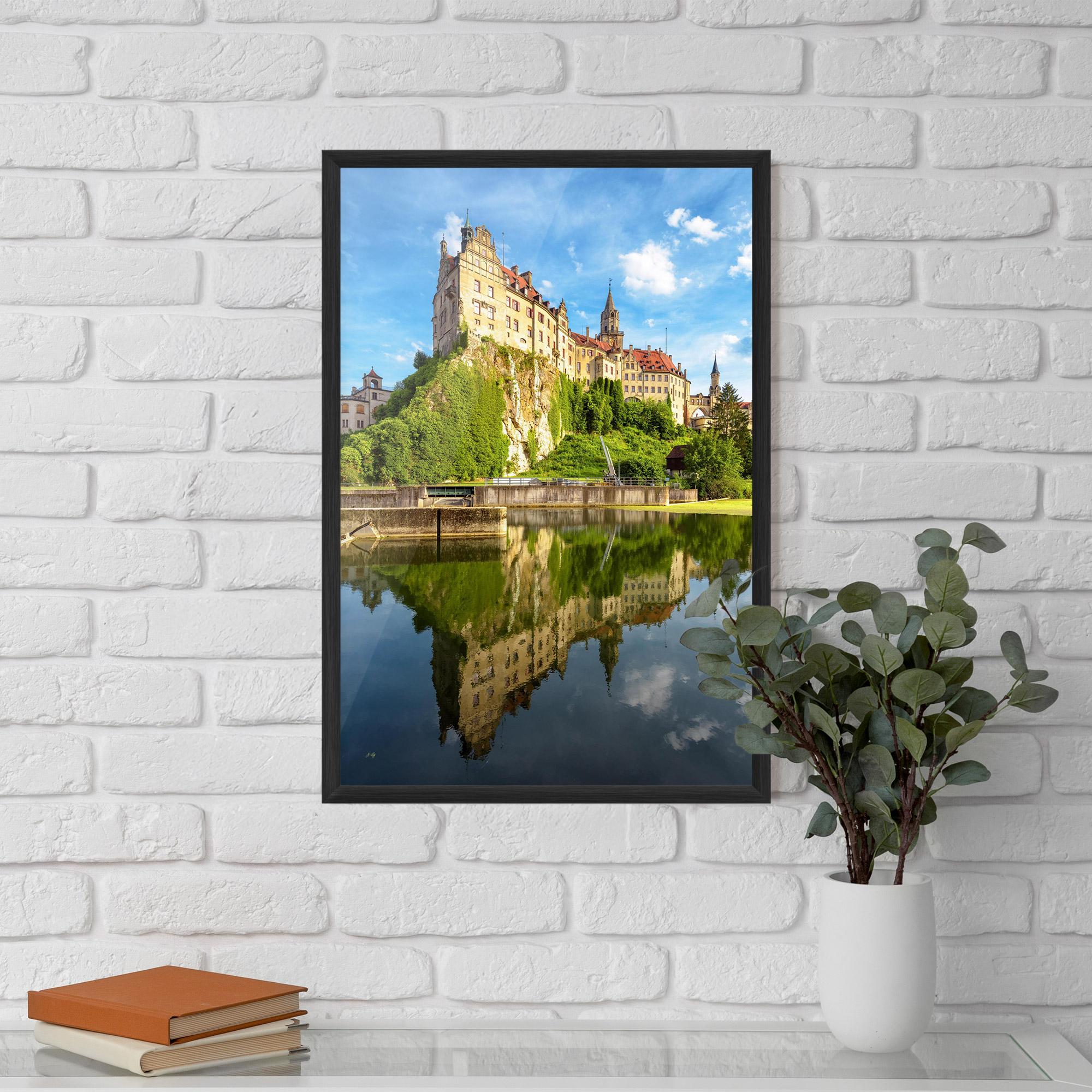 Gerahmte Poster Sigmaringen Castle Germany mockup 5