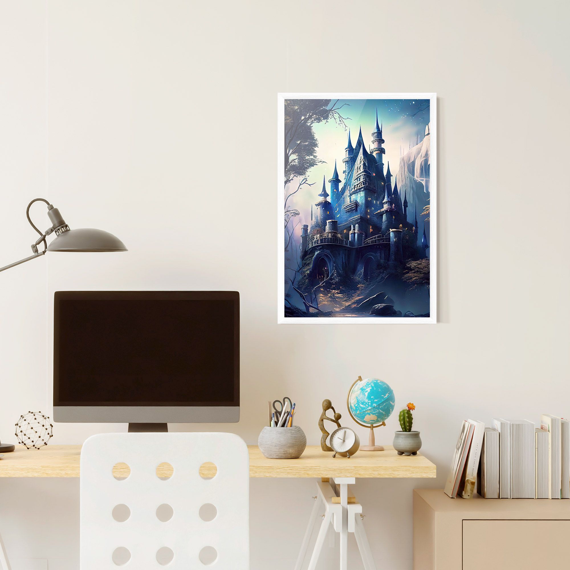 Blue Art Castle mockup 6