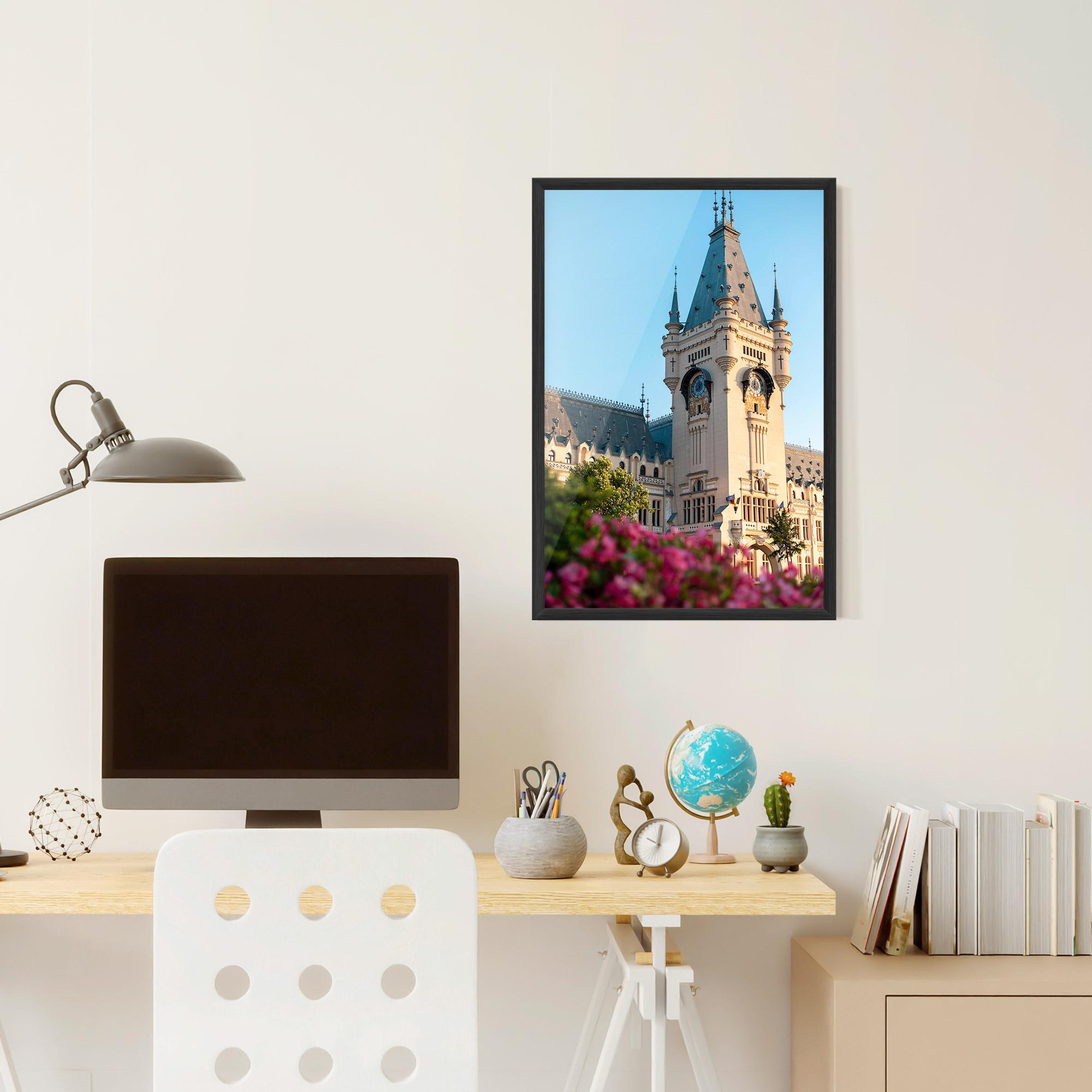 Gerahmte Poster Palace Culture Iasi mockup 6